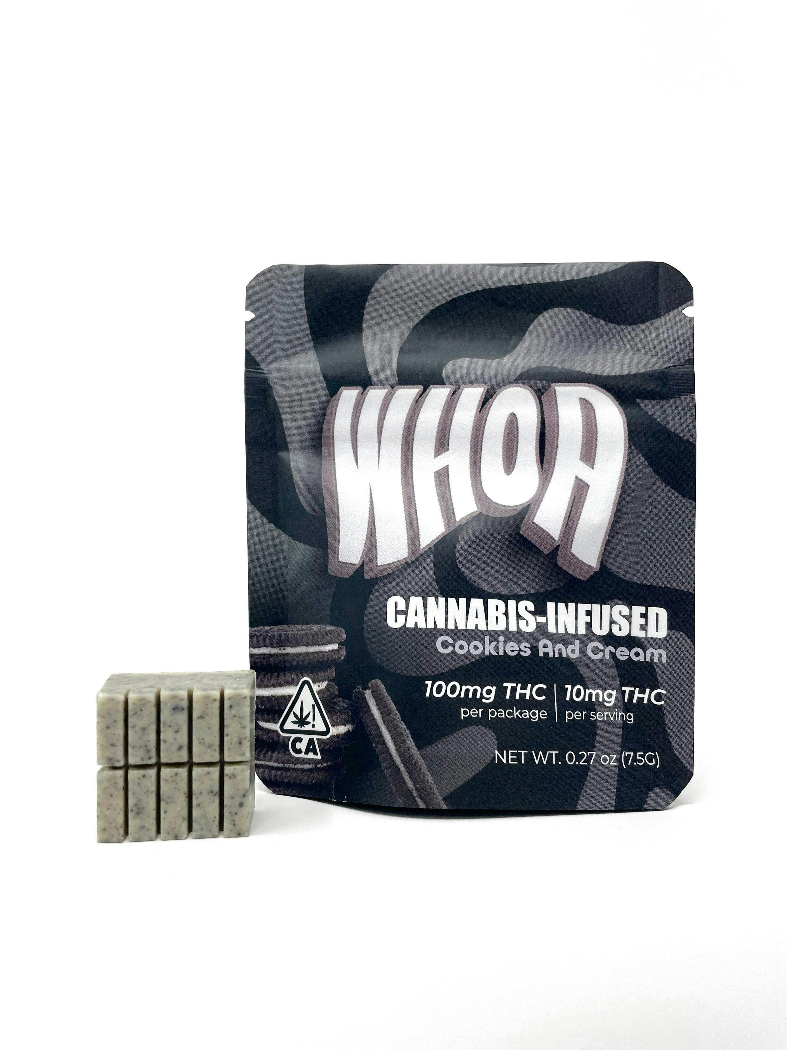 WHOA Edibles: Cookies & Cream - Bites