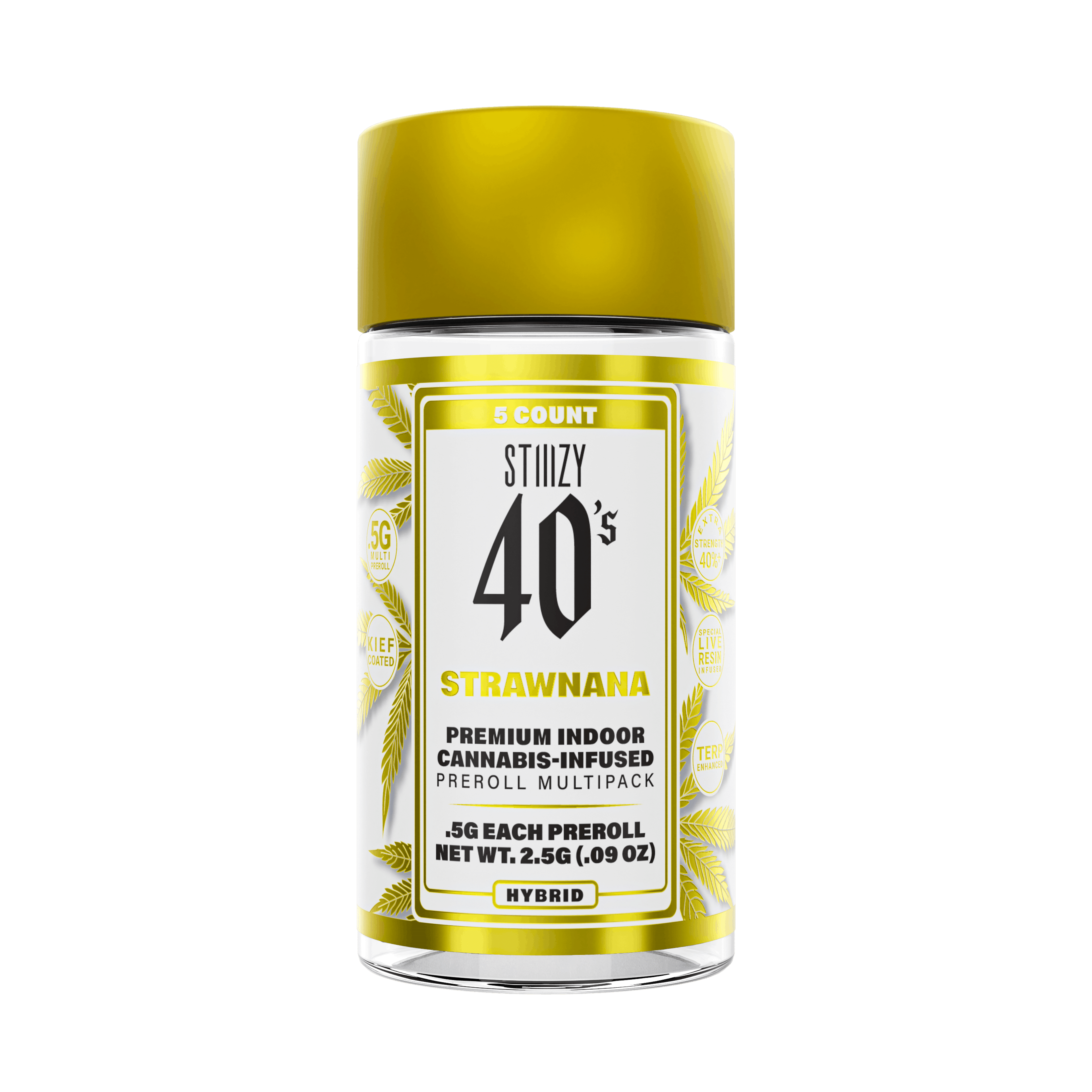 Strawnana 40 Multi Pack 2.5g - STIIIZY - - $18 - Pre-Rolls