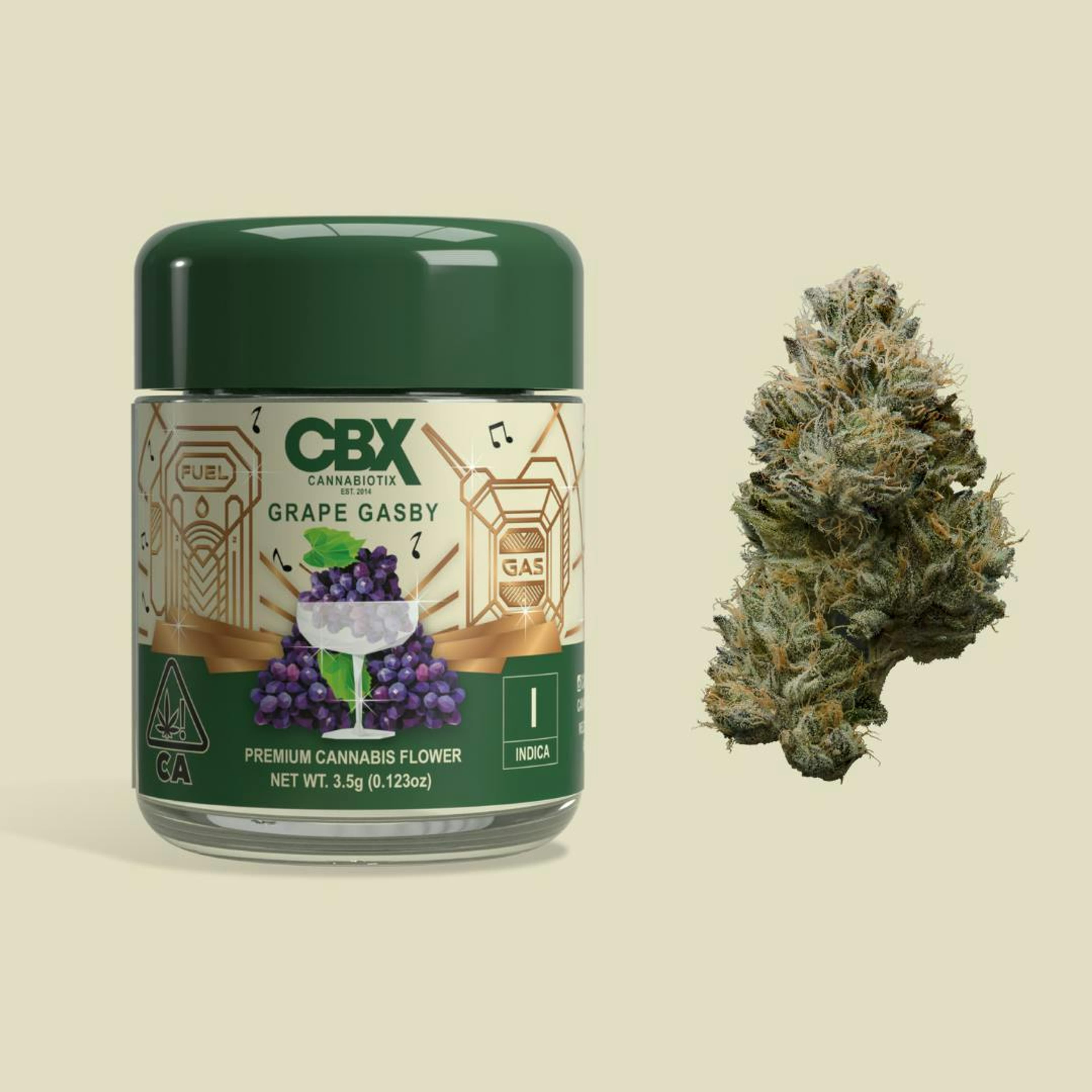 CBX: Grape Gasby (Kush Mountains x Blueberry) - 3.5g - Cannabiotix (CBX) - - $50 - Flower