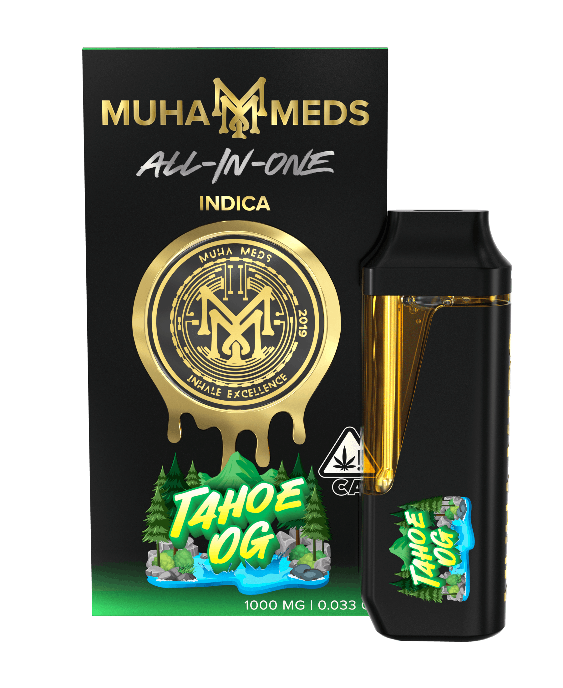 TAHOE OG 1G DISP - MUHA MEDS -  - $20.42 - Vape Cartridge