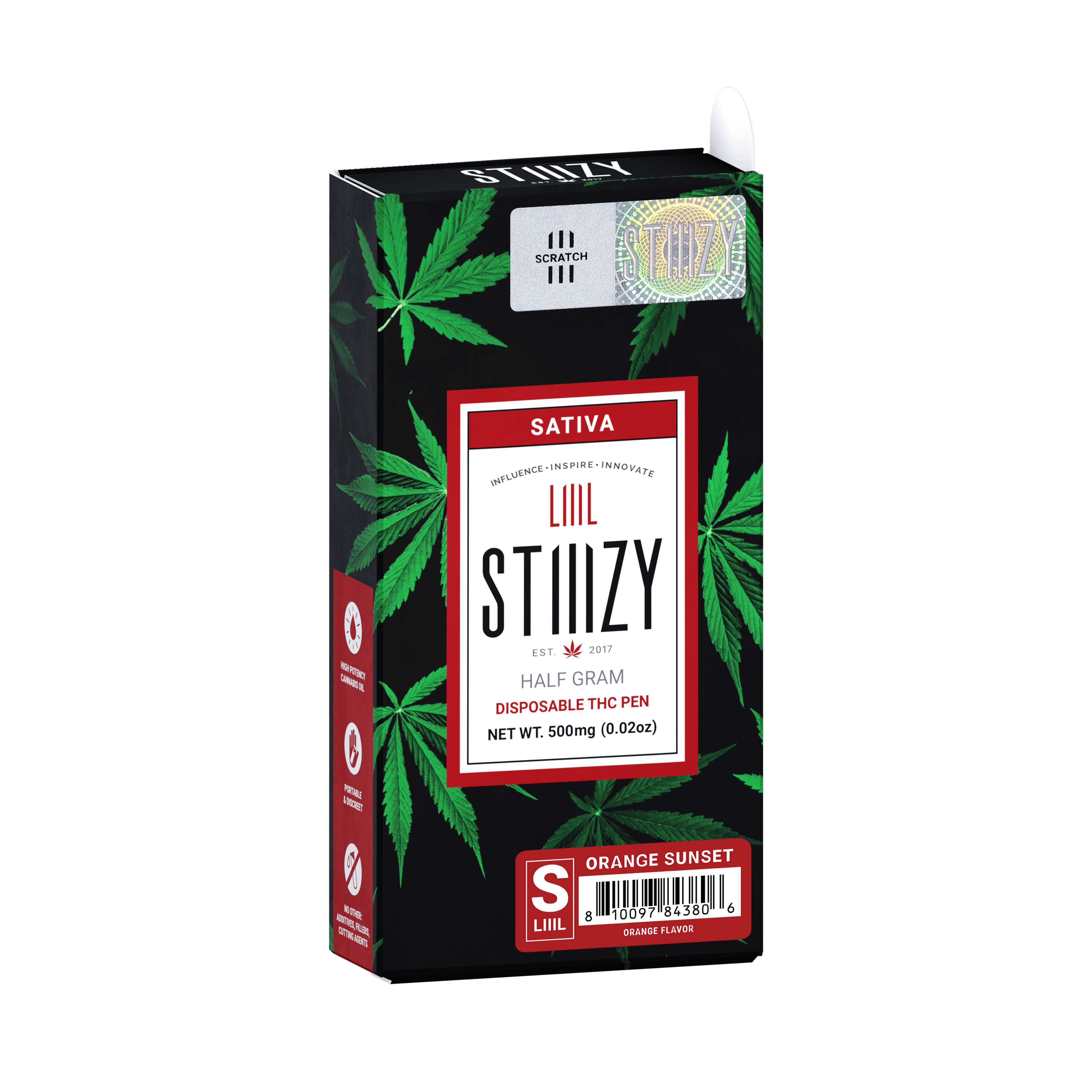 Orange Sunset - LIIIL - STIIIZY - Half Gram - $12.99 - Disposable Vape (All-In-One, Battery Built-In)