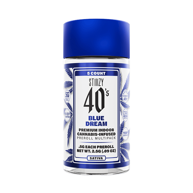 Blue Dream 40's - 5pk Prerolls