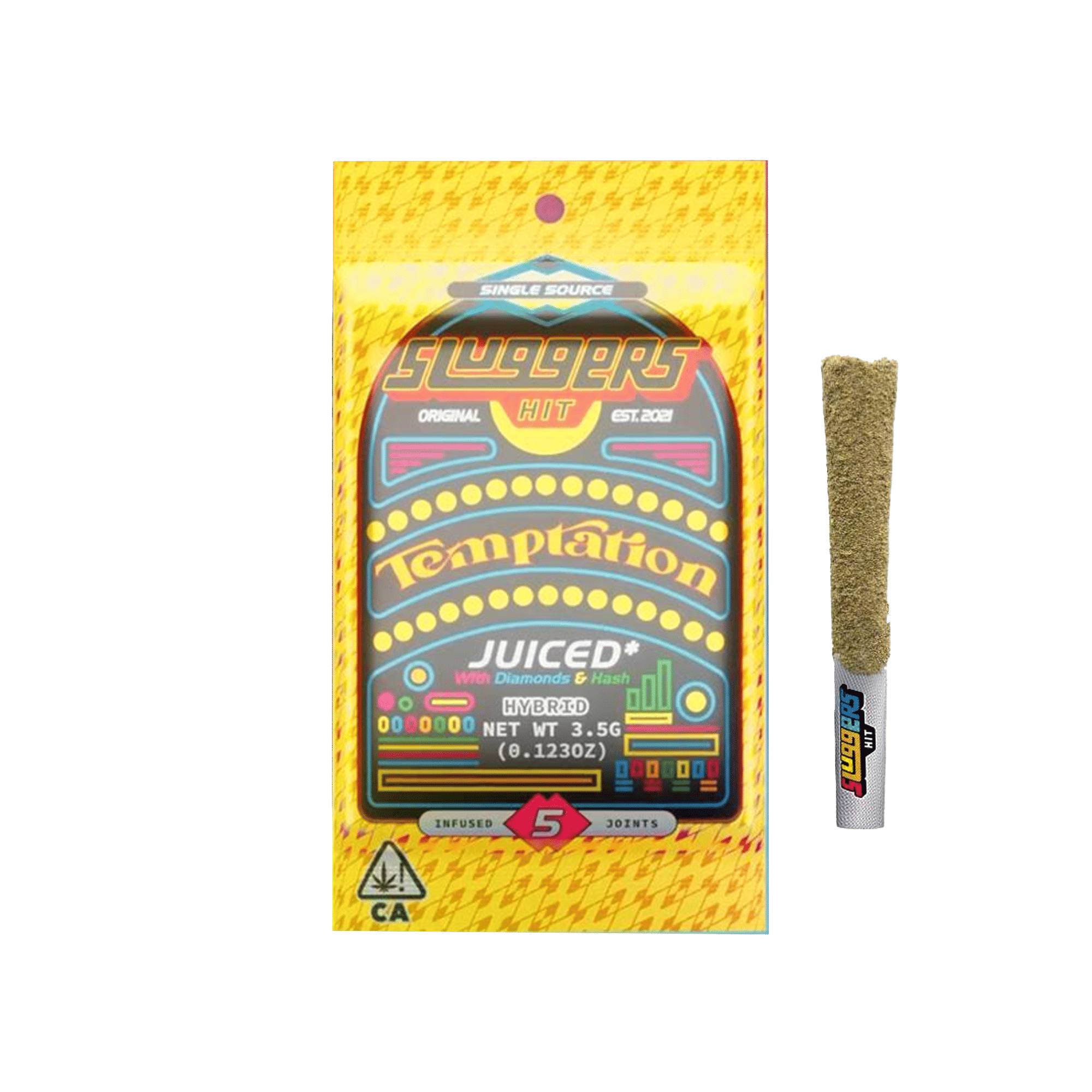 Temptation - Infused Pre-Rolls - Sluggers Hit | Sensi Menu – The