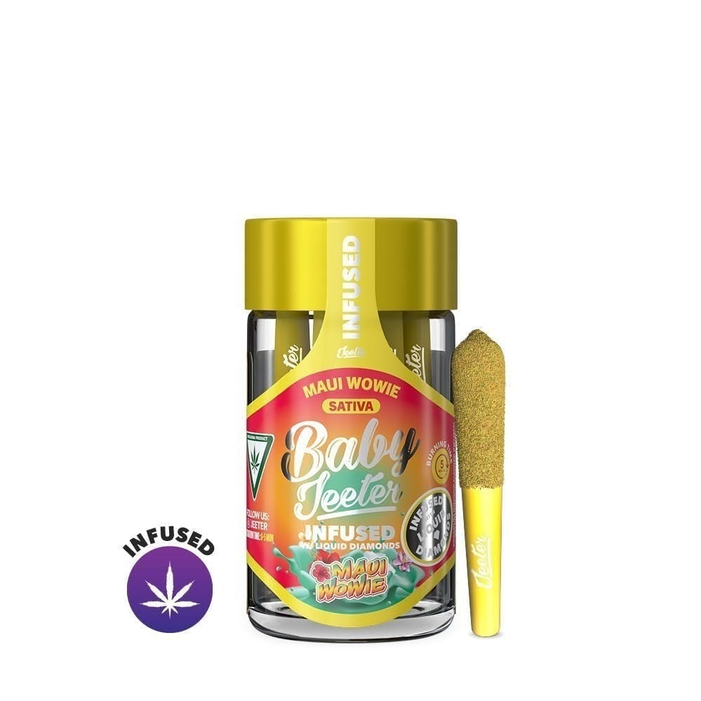 Maui Wowie - Baby Jeeter - Infused Pre-Rolls - Jeeter - 2.5g (5-Pack) - $39.99 - Infused Pre-Rolls