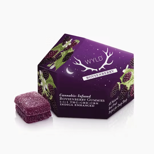 Wyld: Boysenberry Gummies (10pack)