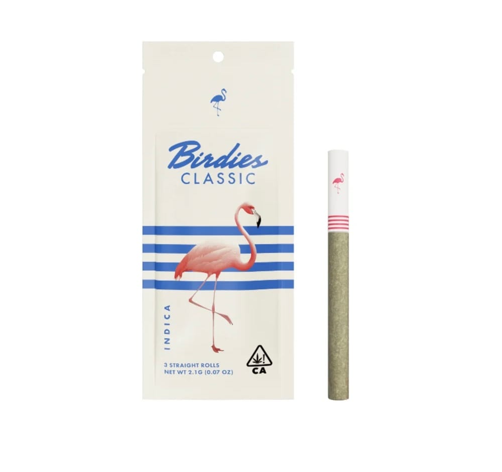 3PK CLASSIC INDICA - Birdies -  - $11.40 - Pre-Rolls