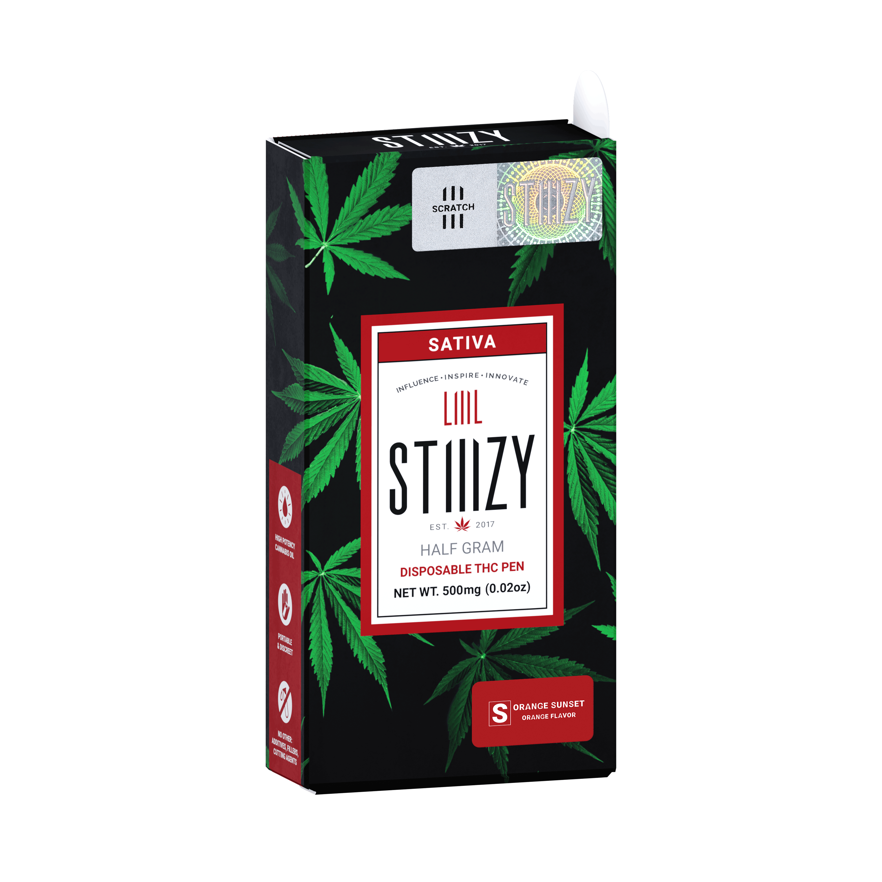 Orange Sunset - LIIIL - STIIIZY - Half Gram - $12.99 - Disposable Vape (All-In-One, Battery Built-In)
