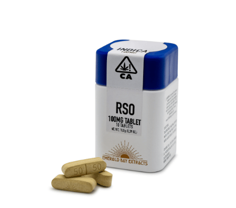 Platinum OG (I) -  x10 100 mg Tablets - Indica  - 1000mg Package - Emerald Bay Extracts -  - $55.99 - Capsules