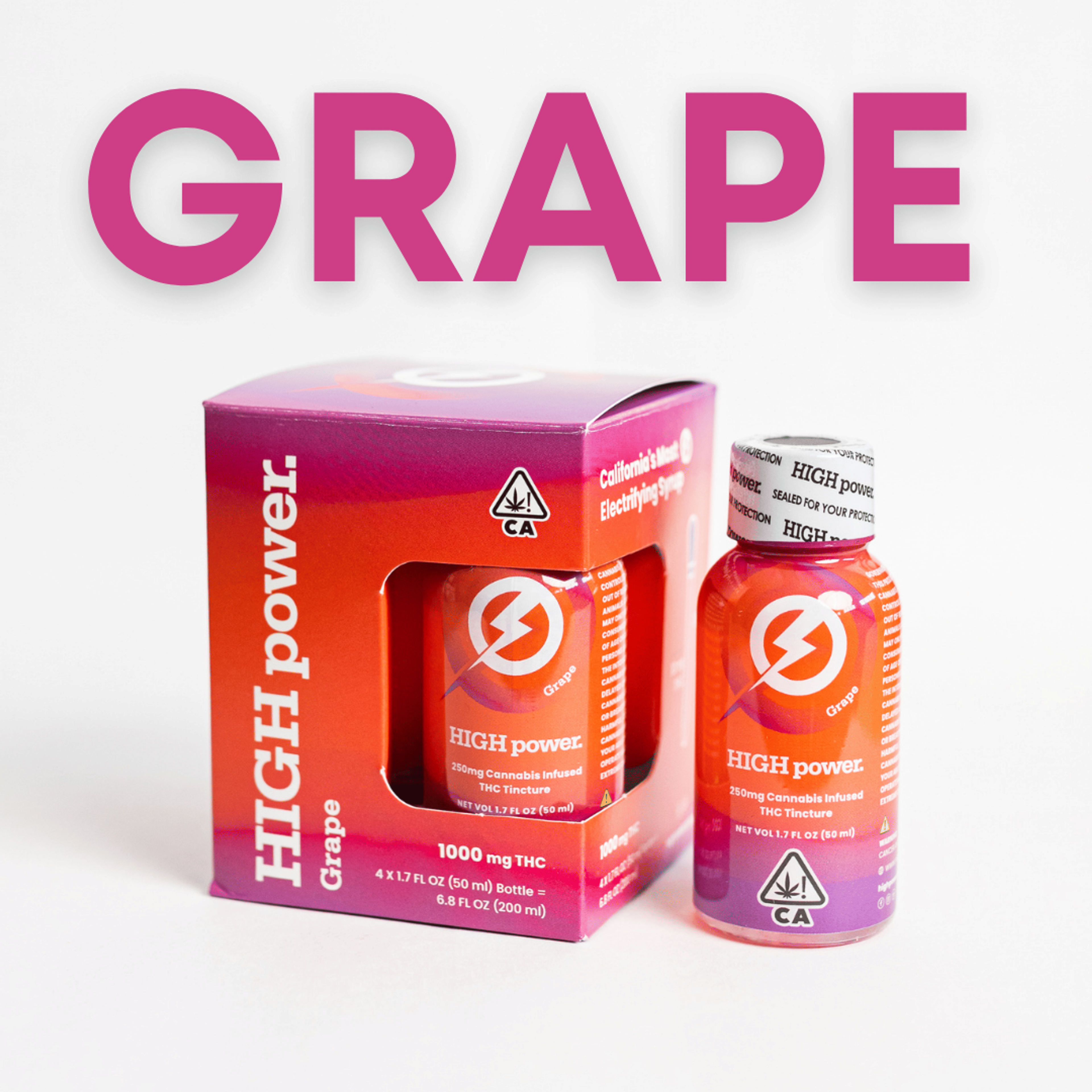 GRAPE 4PACK - HIGH POWER - - $37.50 - Edibles
