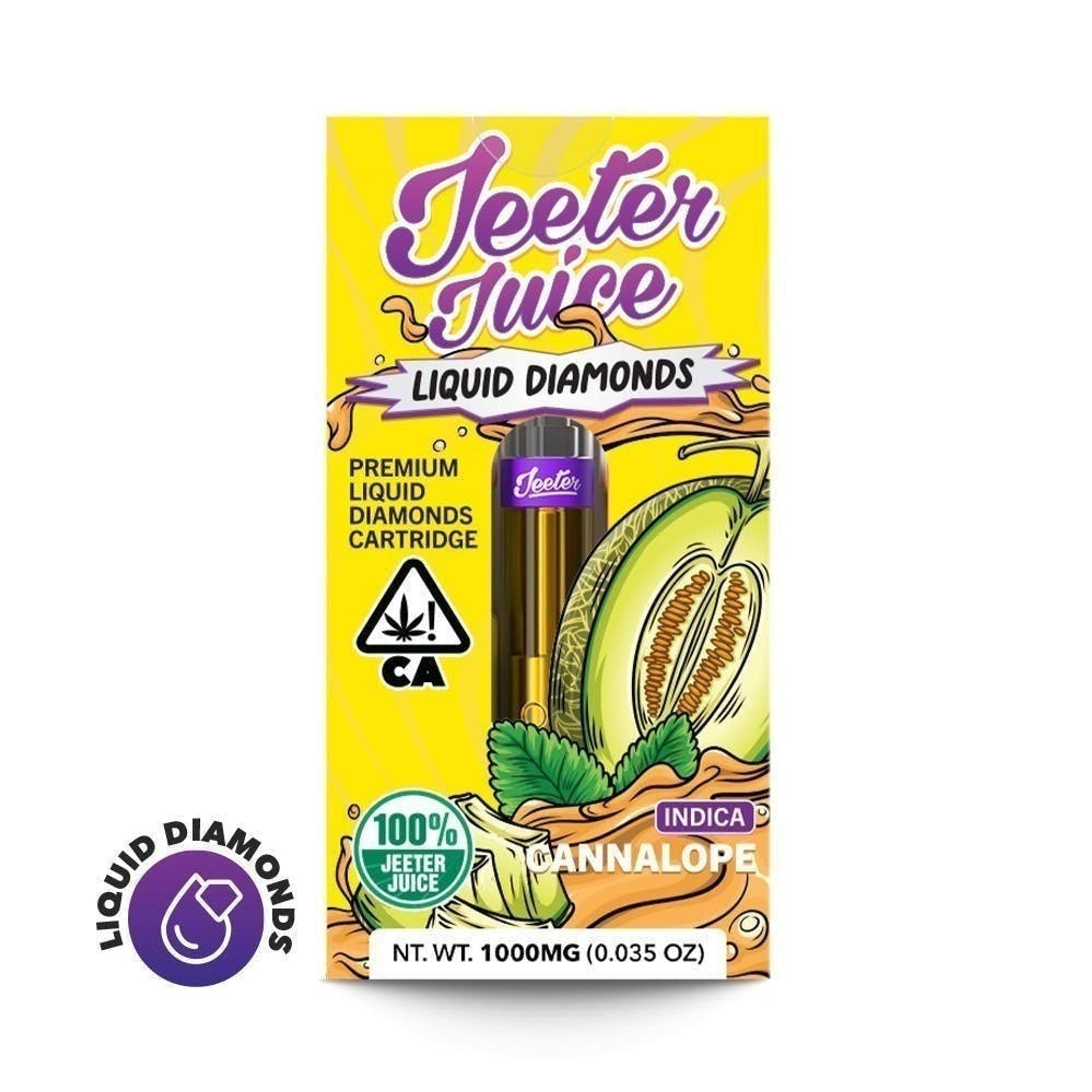 Cannalope 1g Diamonds Cart - Jeeter - - $29 - Vape Cart