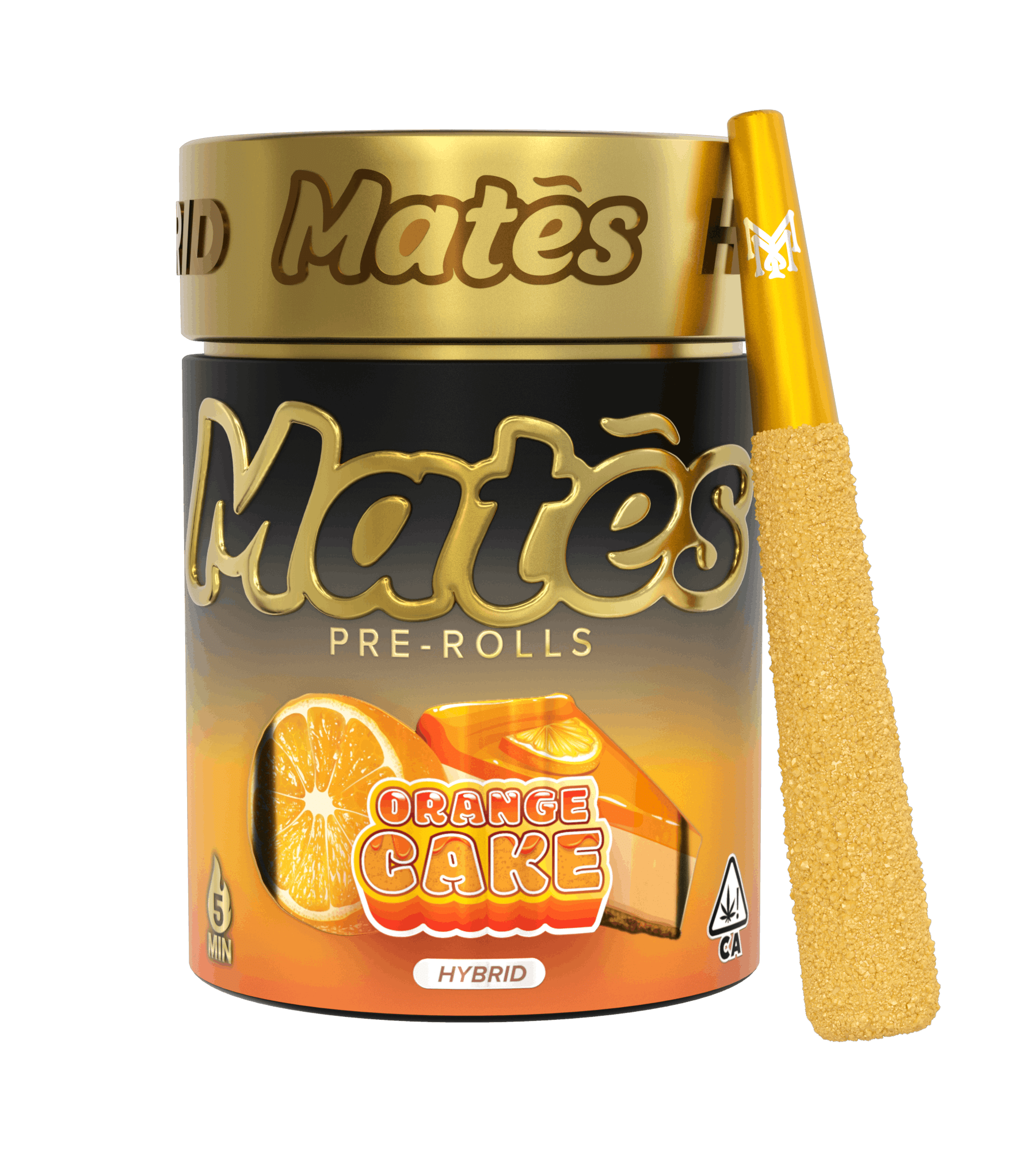 ORANGE CAKE PREROLL 5 PACK MATES - MUHA MEDS -  - $23 - Pre-Rolls