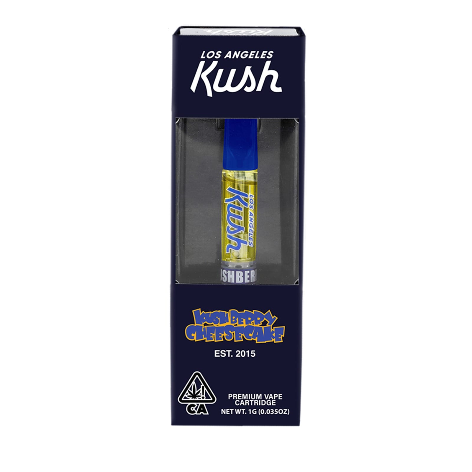 Kushberry Cheescake cart 1g - LA Kush brand -  - $16 - Cartridge