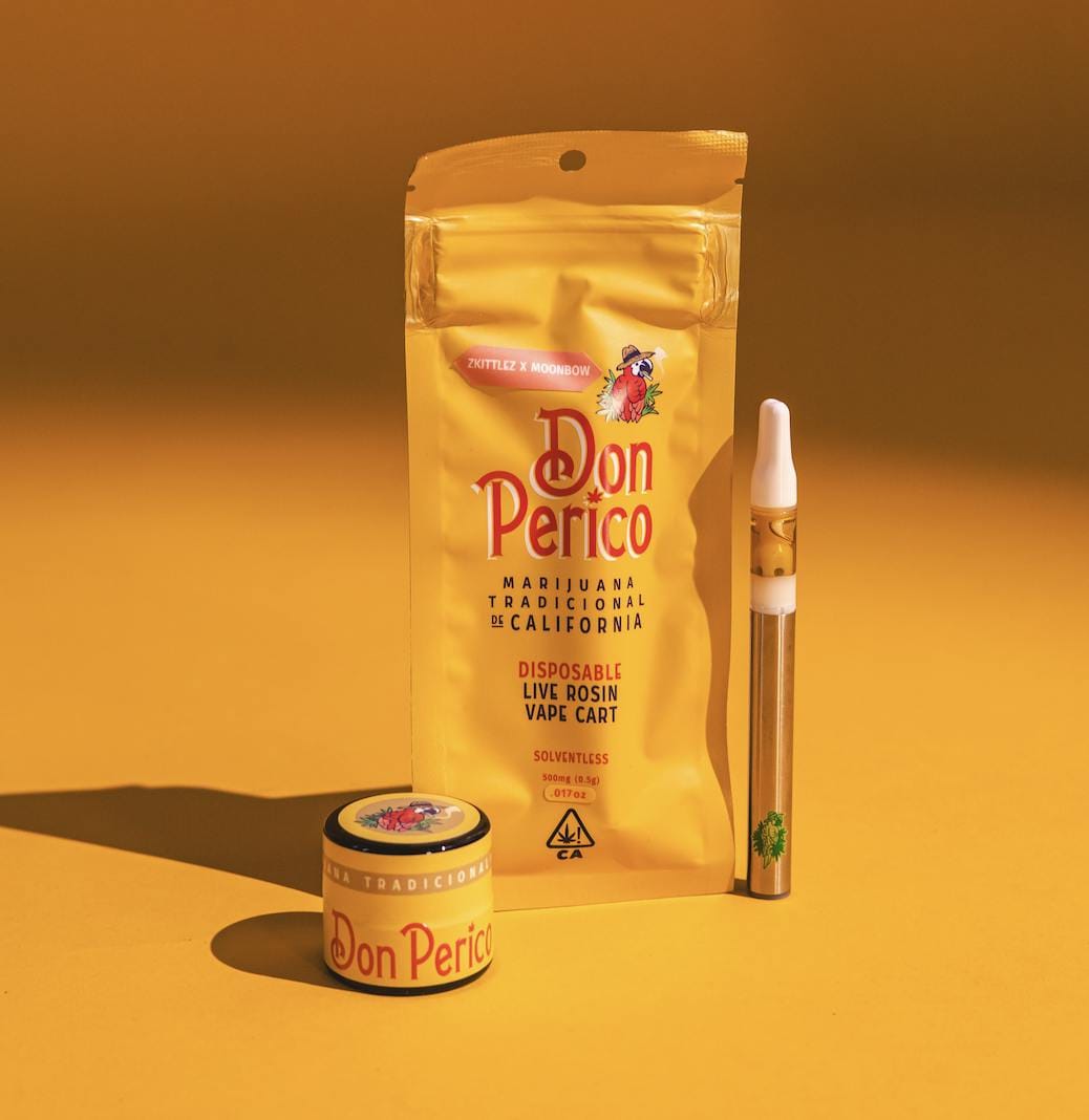 Live Rosin All-in-One Vape - Champaya (Sativa) - 0.5g - Don Perico - Don Perico | Live Rosin All-in-One Vape | 0.5g | S | Champaya - $30 - Vape Pens