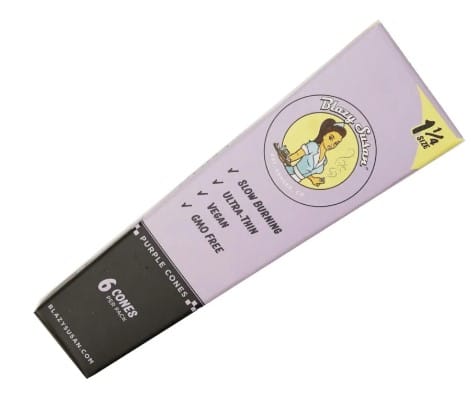 Blazy Susan Purple Cones 6pk  (1-1/4) - Biohazard -  - $3 - Paraphernalia