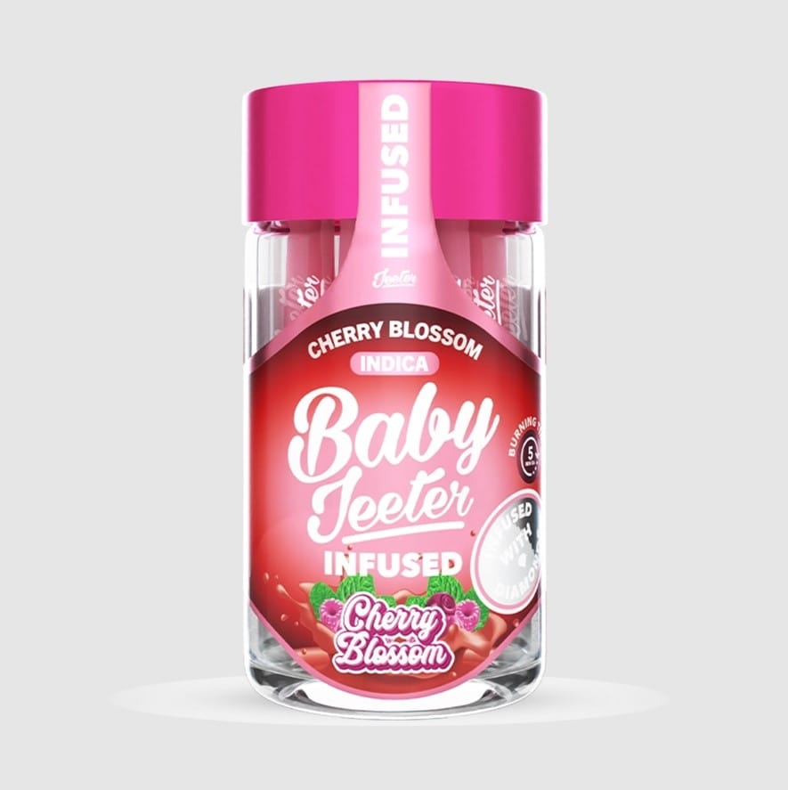 Baby Jeeter - Cherry Blossom 2.5g - Jeeter - Baby Jeeter - Cherry Blossom 2.5g - $45 - Pre-Roll