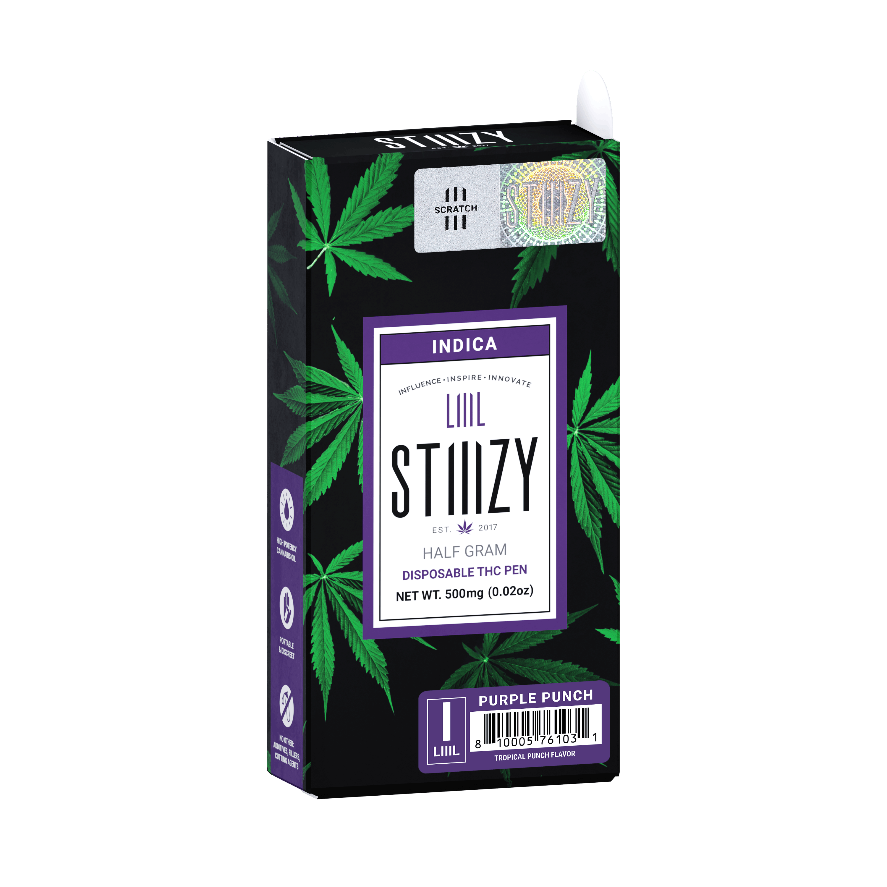 Purple Punch - LIIIL - STIIIZY - Half Gram - $12.99 - Disposable Vape (All-In-One, Battery Built-In)