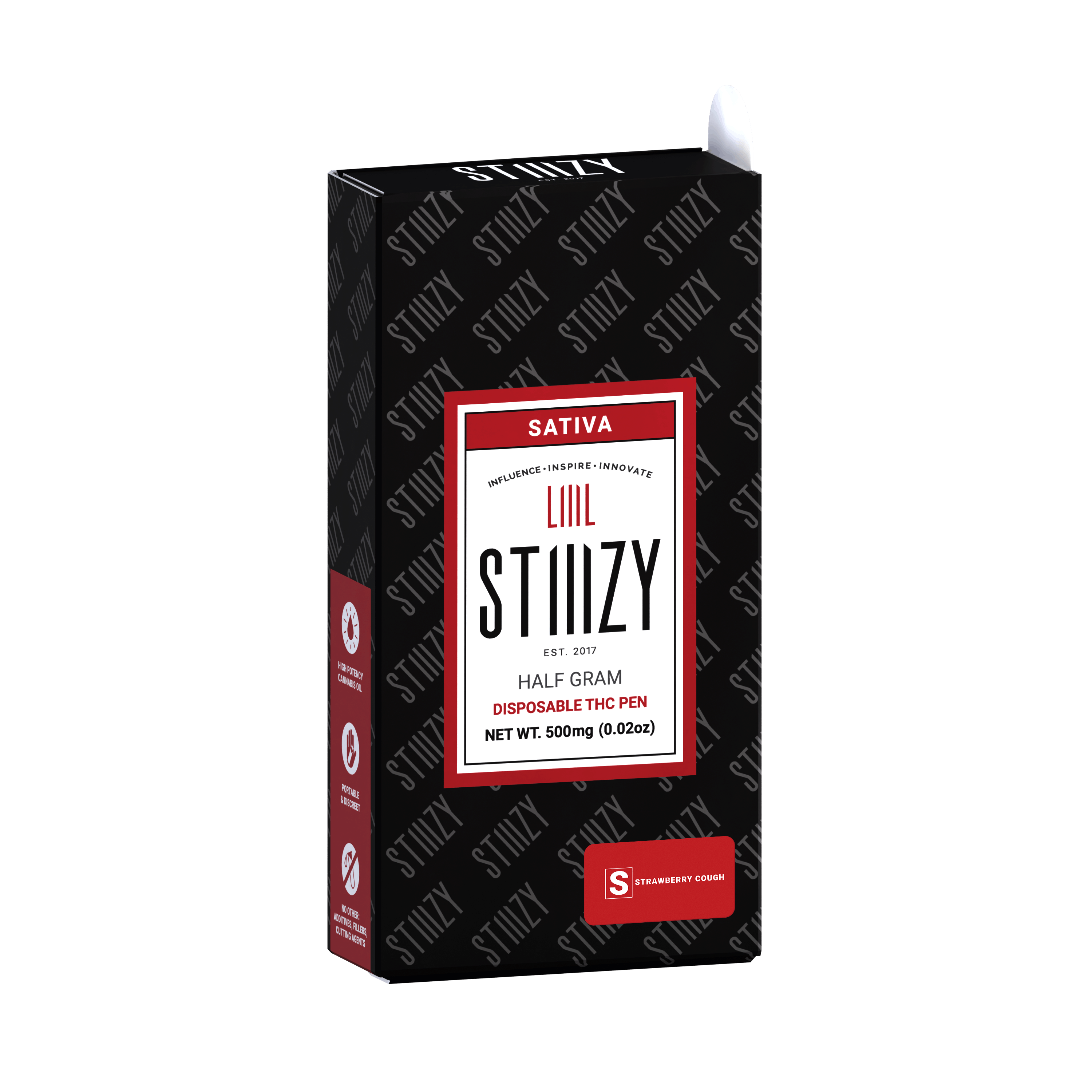 Strawberry Cough - LIIIL - STIIIZY - Half Gram - $12.99 - Disposable Vape (All-In-One, Battery Built-In)