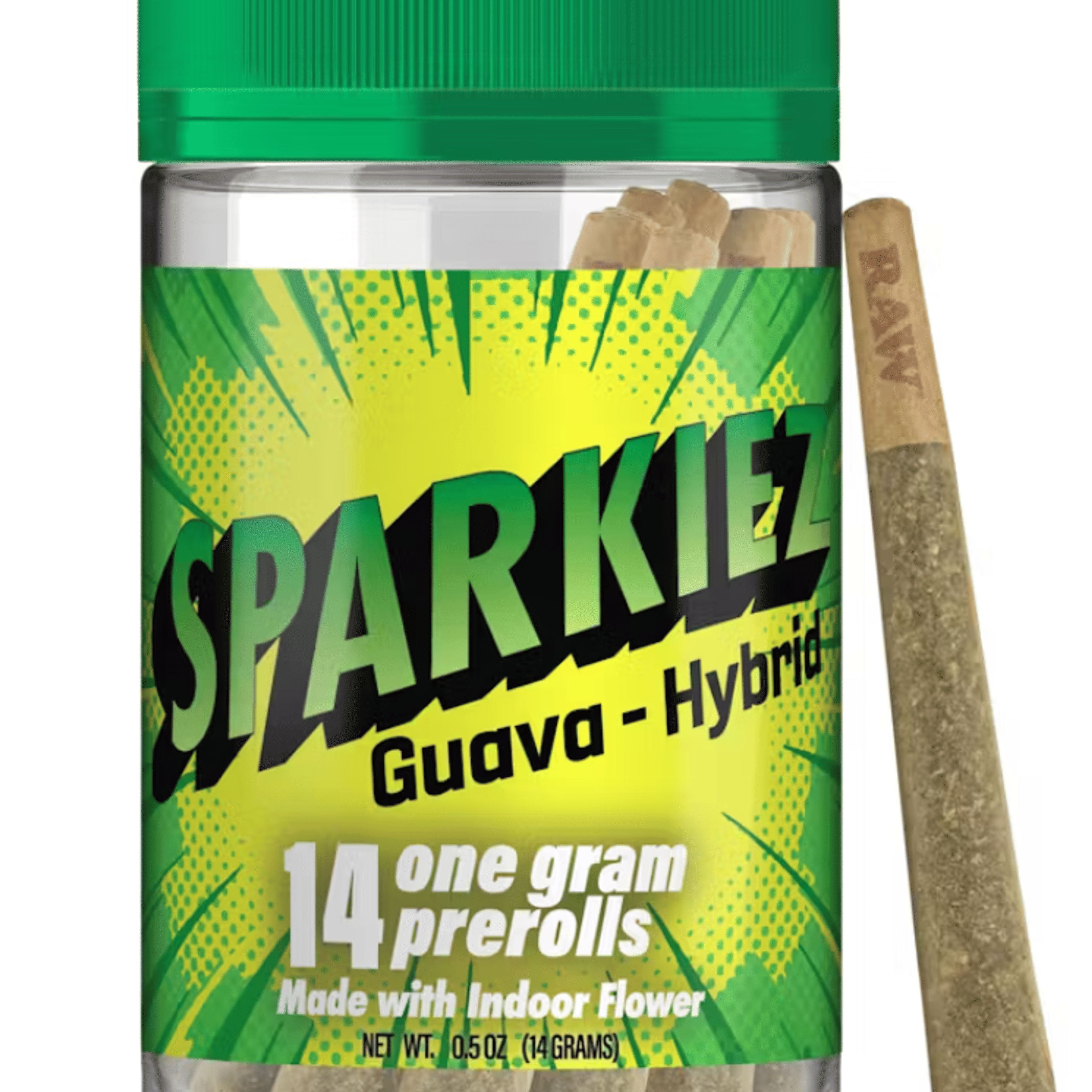 Hybrid Non-Infused Prerolls 14ct - Sparkiez - - $24.75 - Pre-Rolls