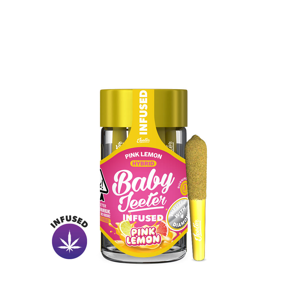 Pink Lemon - 5pk Infused Baby Pre Rolls *B2G1 + 10% OFF EVERYDAY* *SPECIAL PRICING* - Jeeter - Pink Lemon (H) - $30 - Pre-Rolls