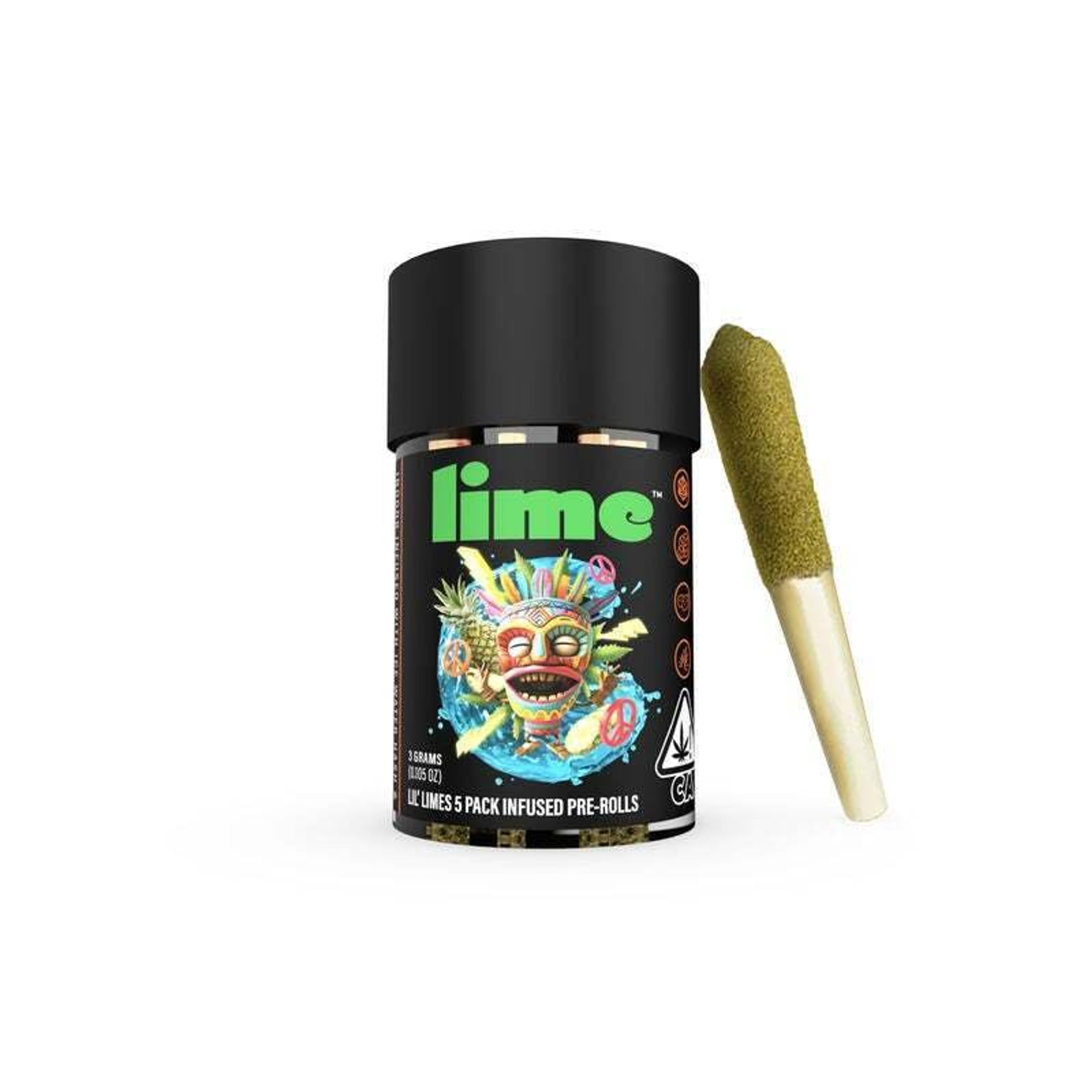MAUI WOWIE 5PK MINIS - LIME - - $21 - Pre-Rolls