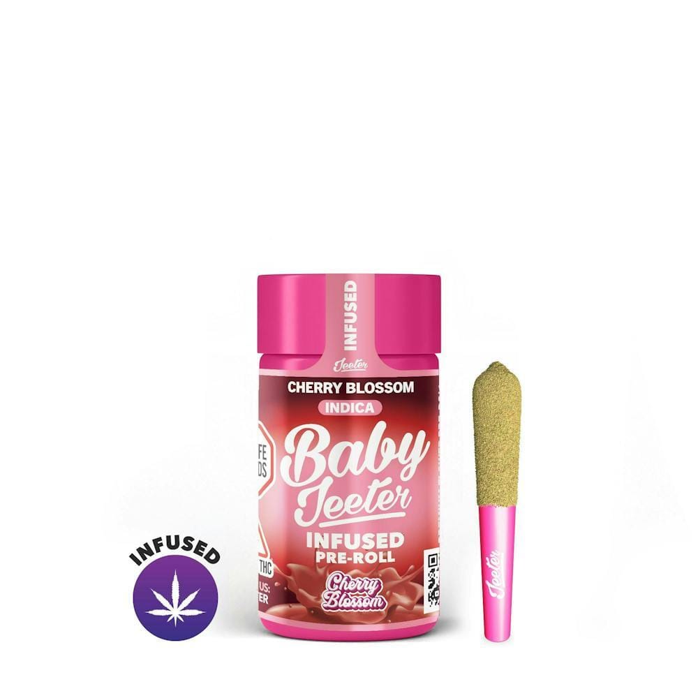 Cherry Blossom - 5pk Infused Baby Pre Rolls  *SPECIAL PRICING* *B2G1 EVERYDAY PLUS 10% OFF* - Jeeter - Cherry Blossom (I) - $30 - Pre-Rolls