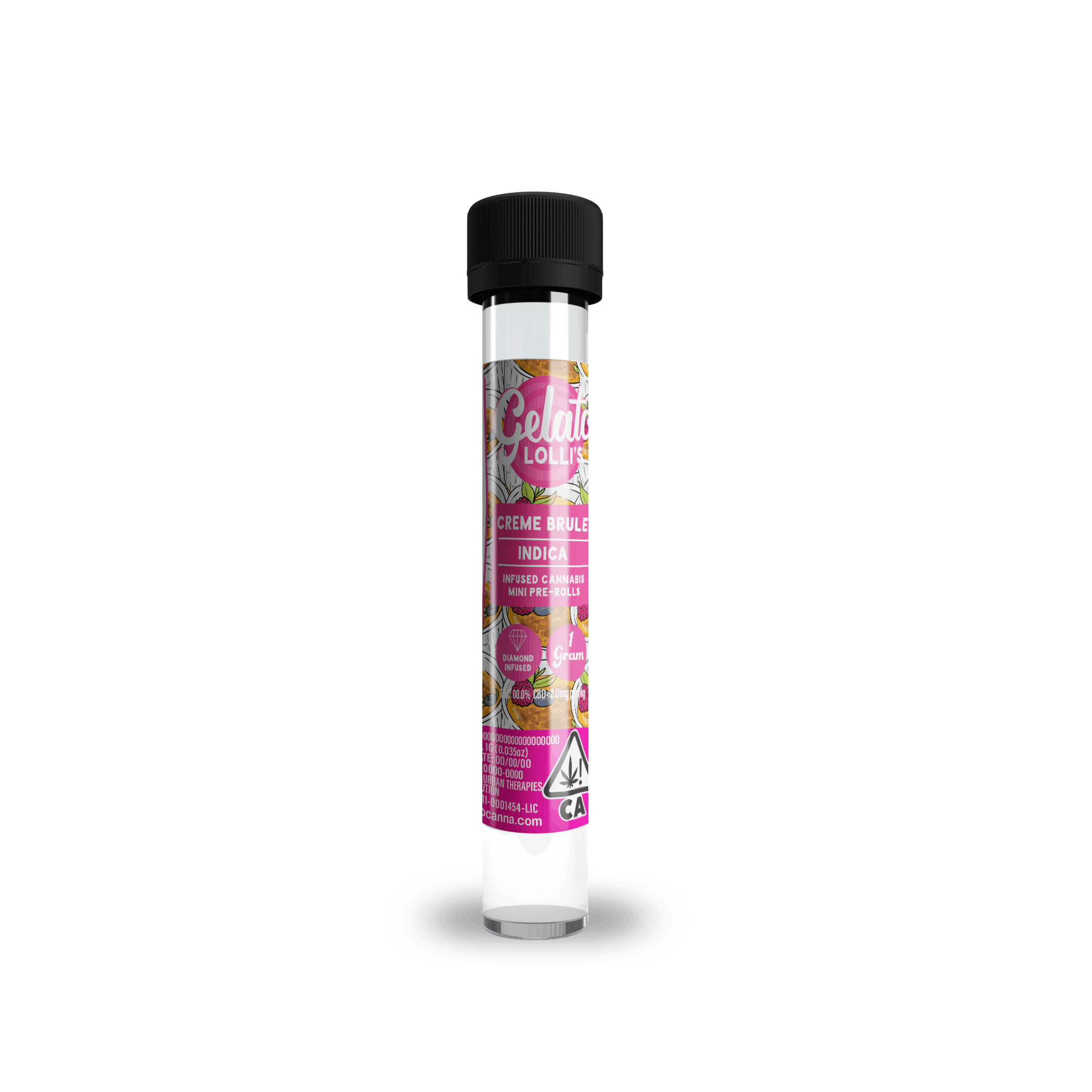 Creme Brulee 1.2G Lolli - Gelato -  - $12 - Infused Pre-Rolls