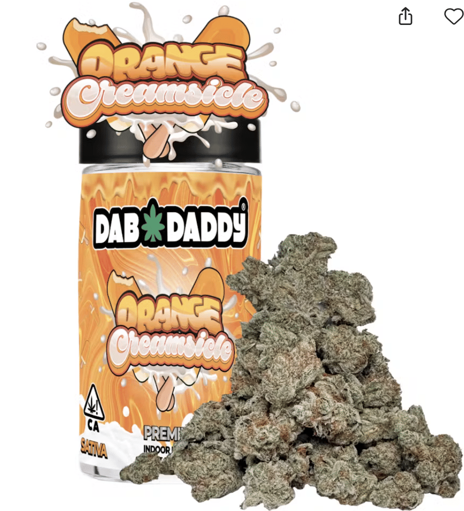 Dab Daddy: Orange Creamsicle