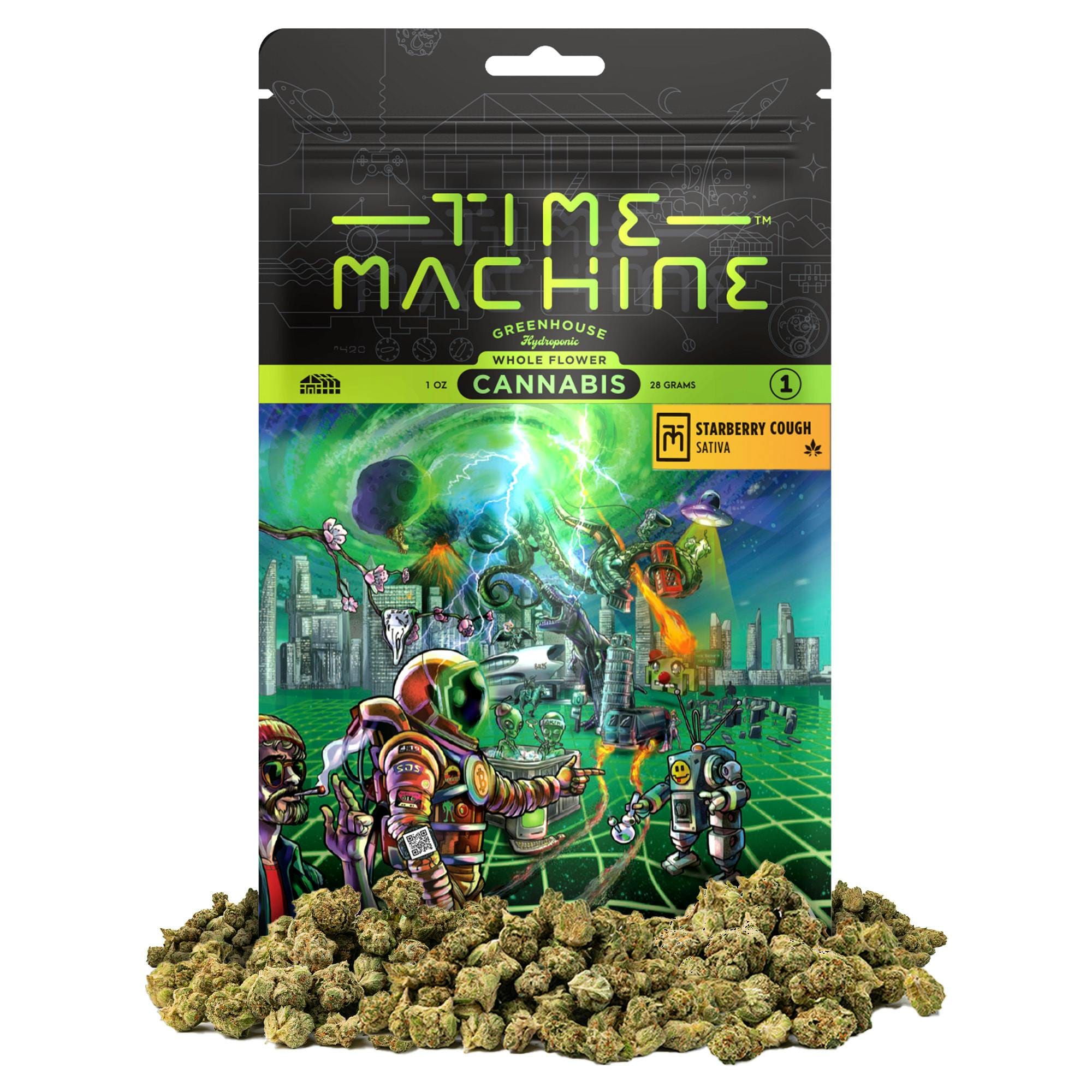 Starberry Cough Sativa (28g) - Time Machine -  - $115 - Flowers