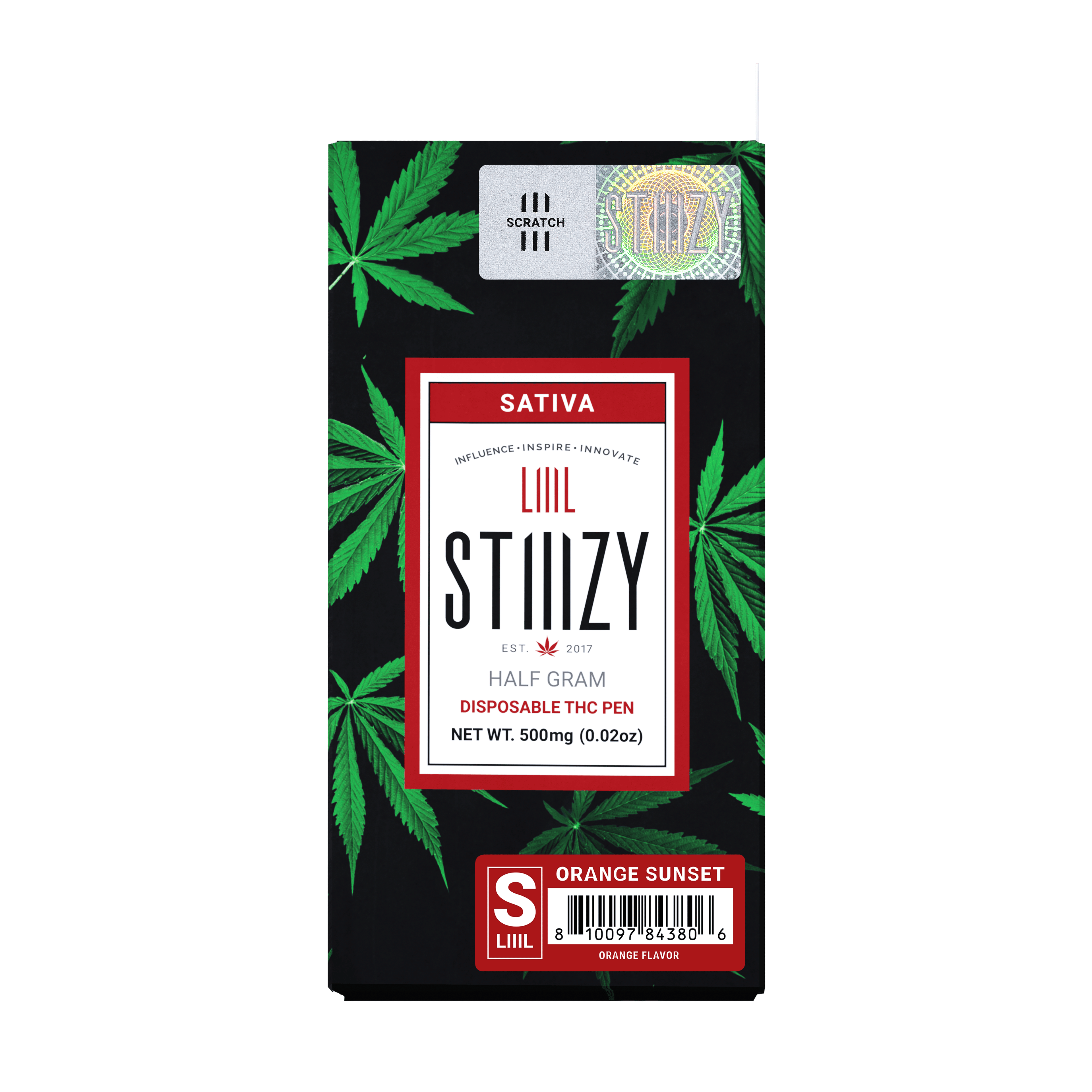 Orange Sunset - LIIIL - STIIIZY - Half Gram - $12.99 - Disposable Vape (All-In-One, Battery Built-In)