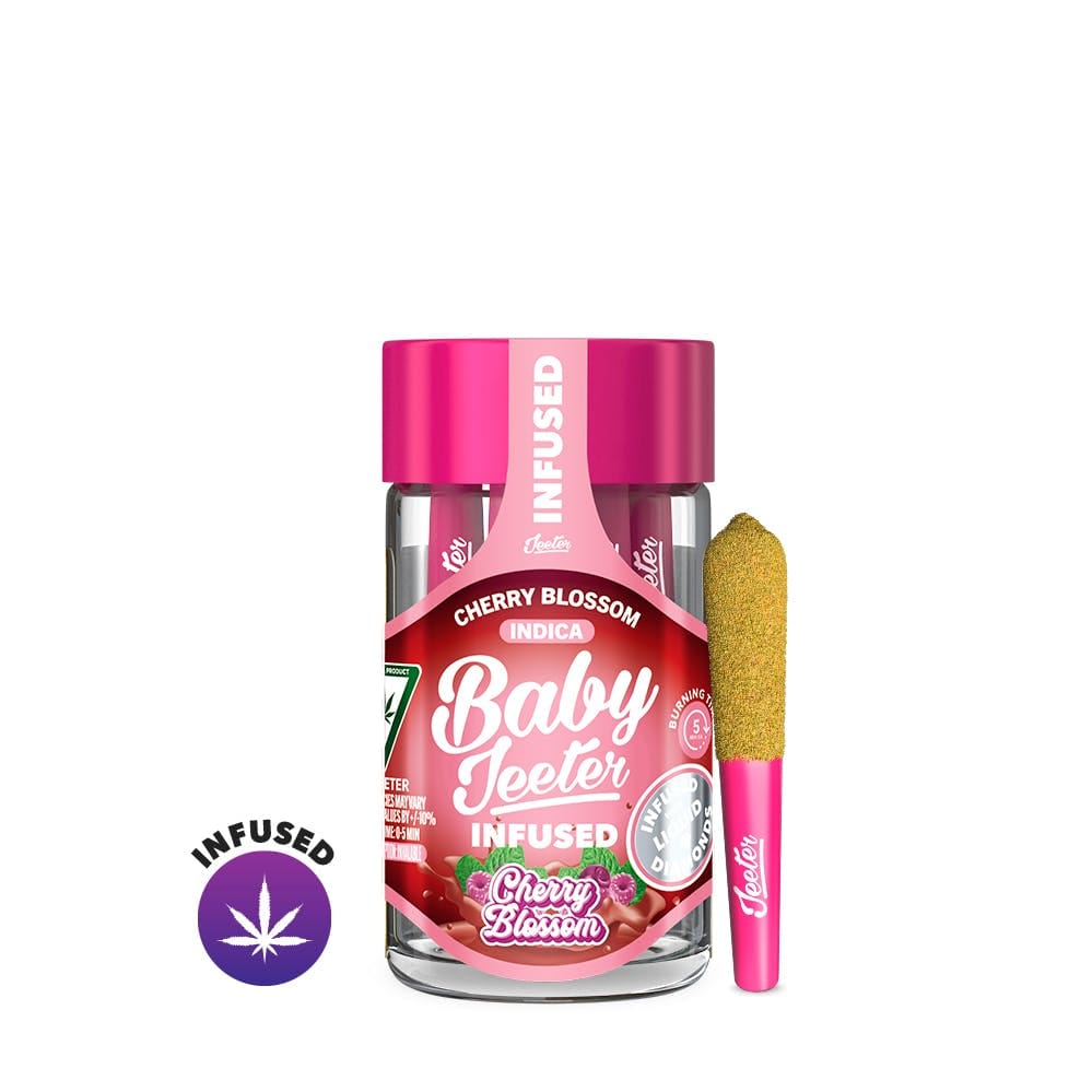 CHERRY BLOSSOM 0.5G 5PK - Jeeter -  - $29.02 - Pre-Roll Infused