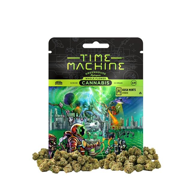 Time Machine 3.5g Flower - Kush Mints