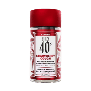 Strawberry Cough 40's - 5pk Prerolls