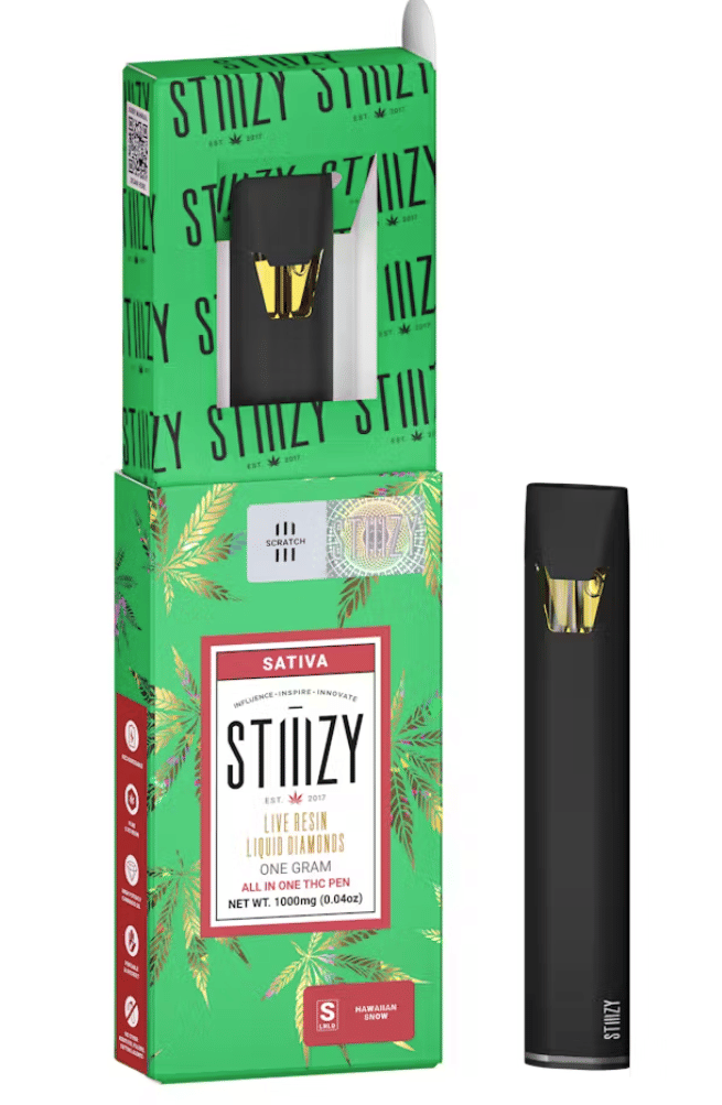 Green Crack 1G Liquid Diamonds All-in-One - STIIIZY -  - $24.33 - Cartridges