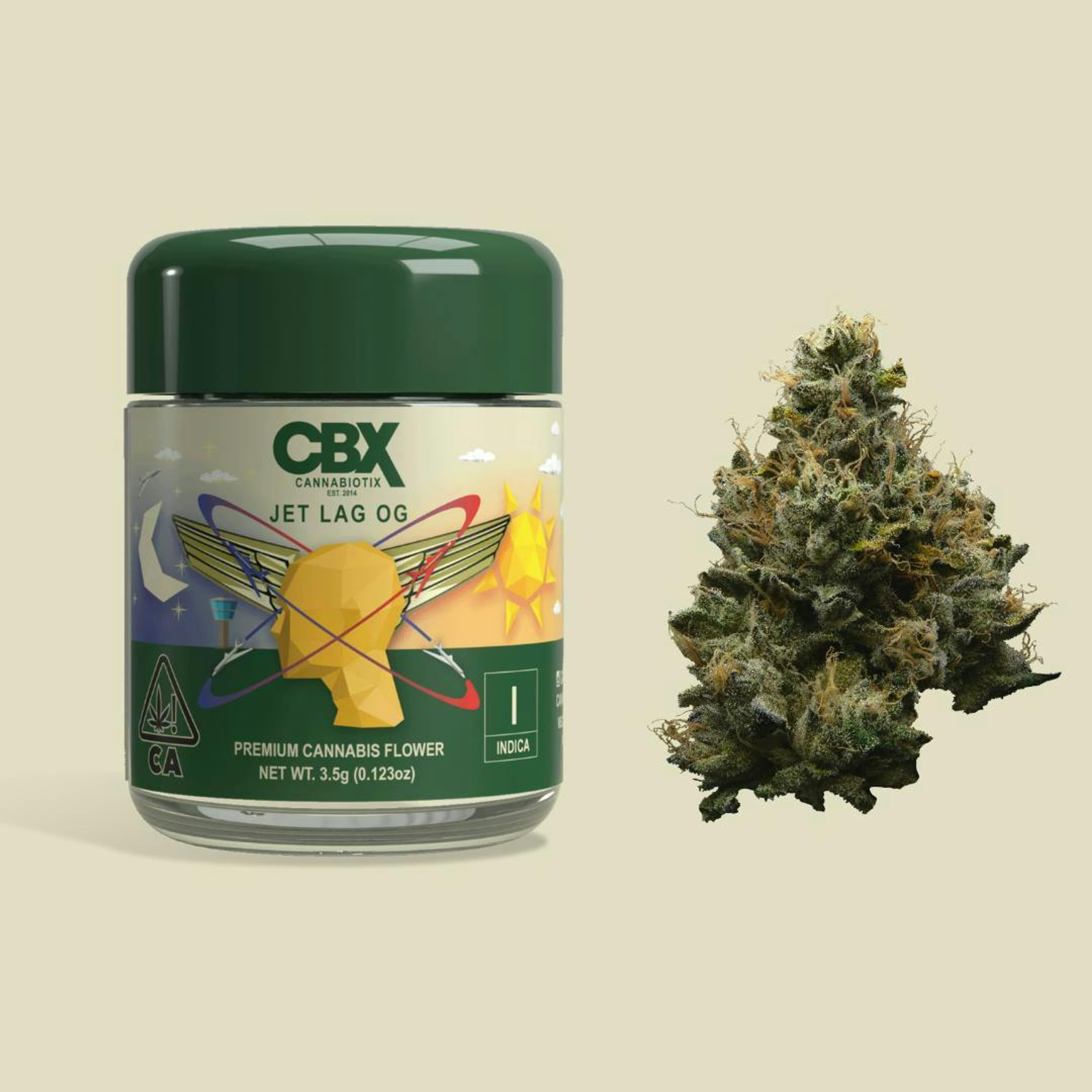 Jet Lag OG - 3.5g Flower - Cannabiotix - - $36.02 - Flowers