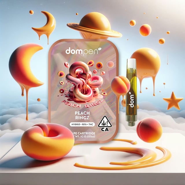 Peach Ringz - 1G Cartridge