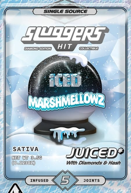 Marshmellow Dreams 5PK Infused Prerolls - Sluggers Hit -  - $33.25 - Pre-Rolls