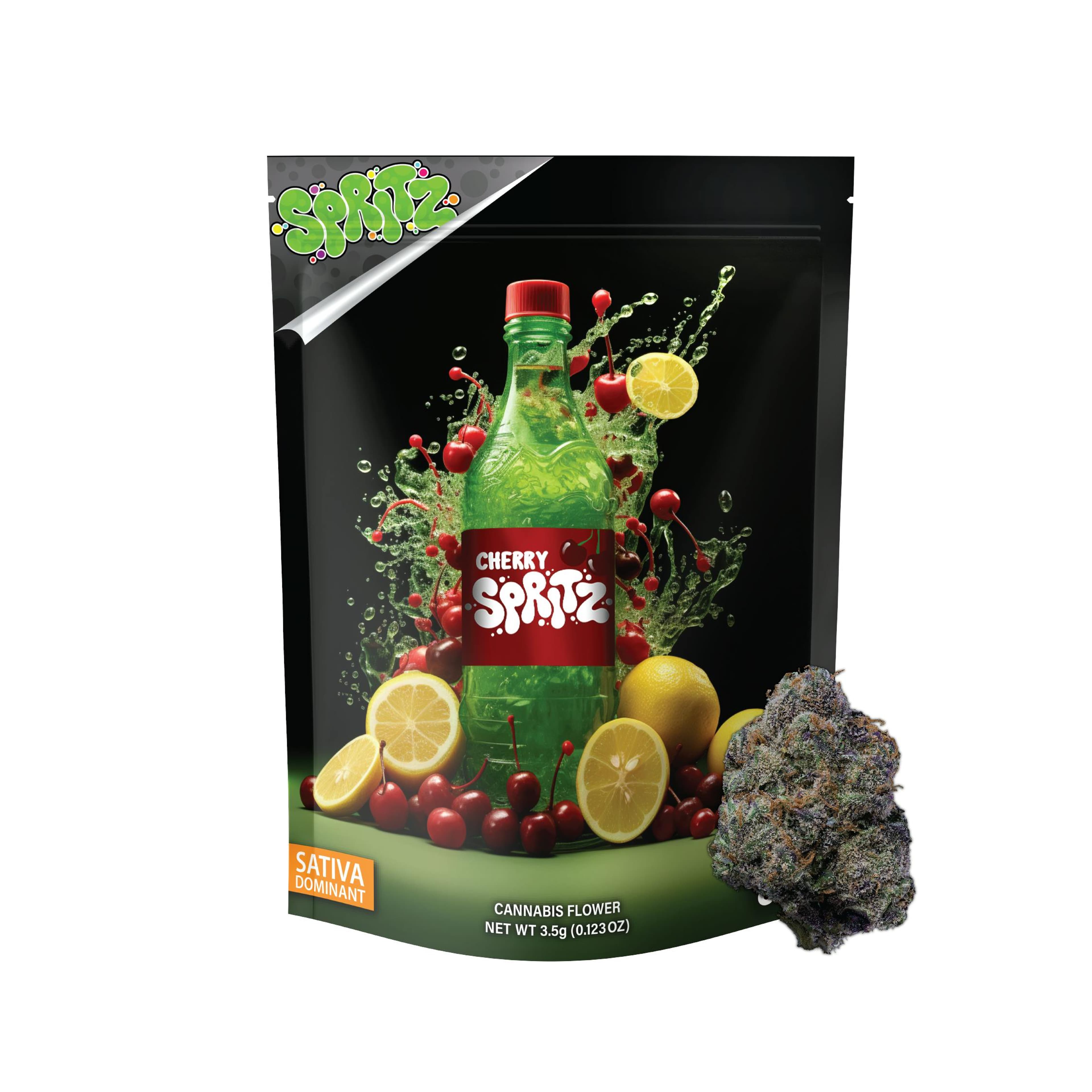Spritz - Bagged Flower - 3.5g - Cherry Spritz - Spritz - - $38 - Flowers