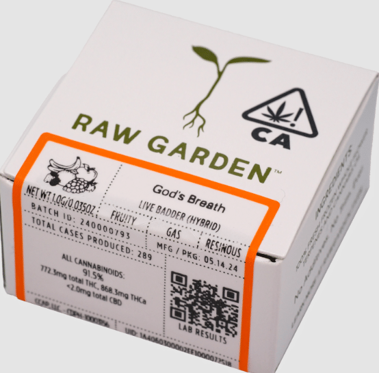 Raw Garden — Live