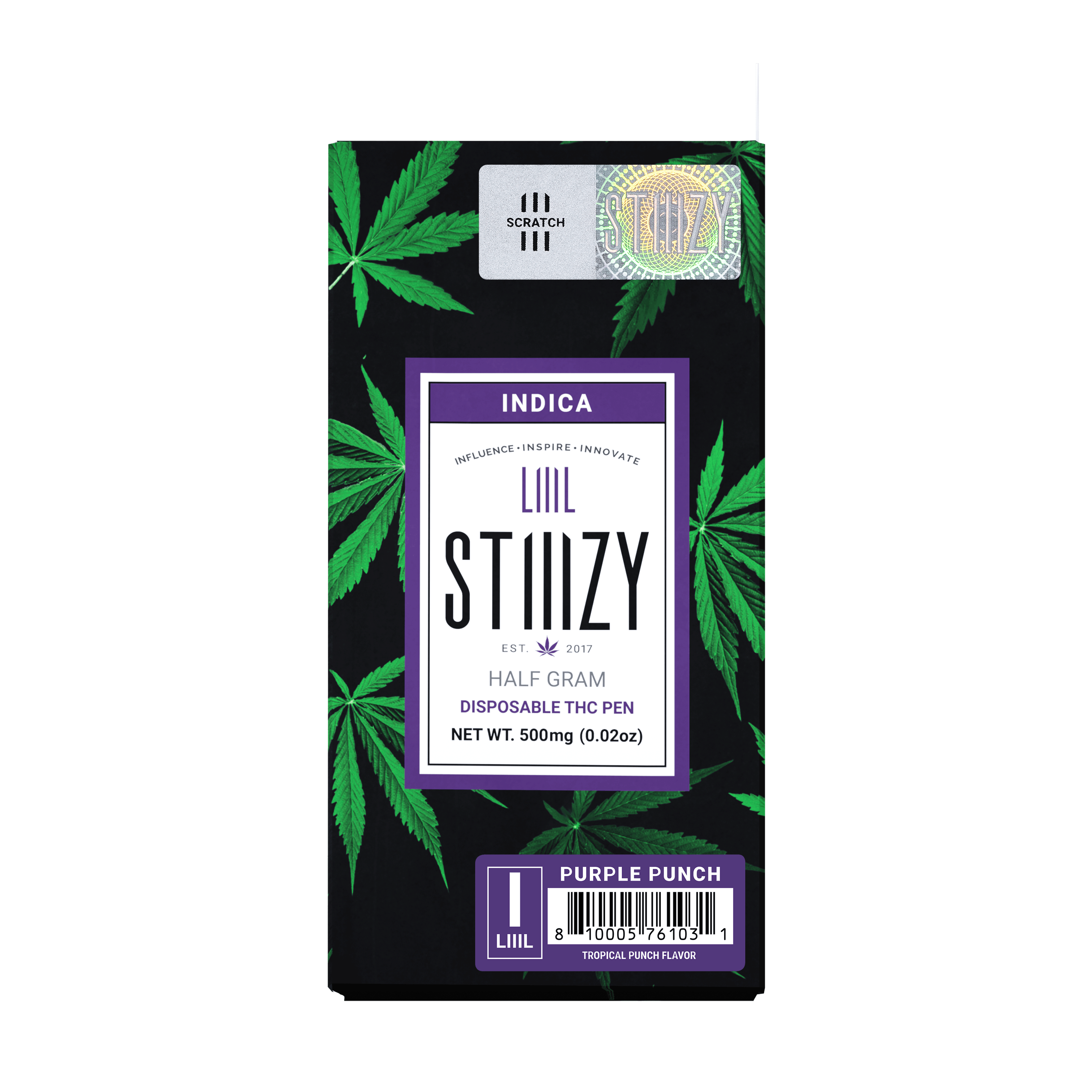 Purple Punch - LIIIL - STIIIZY - Half Gram - $12.99 - Disposable Vape (All-In-One, Battery Built-In)