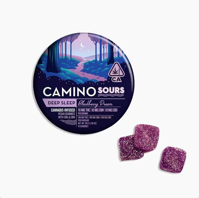 1:1:1 SOURS BLACKBERRY DREAM THC:CBN:CBD Deep Sleep Gummies
