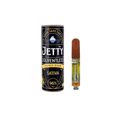 Papaya Bomb OCAL Solventless Cart 1g - Jetty Extracts -  - $52.74 - Vapes