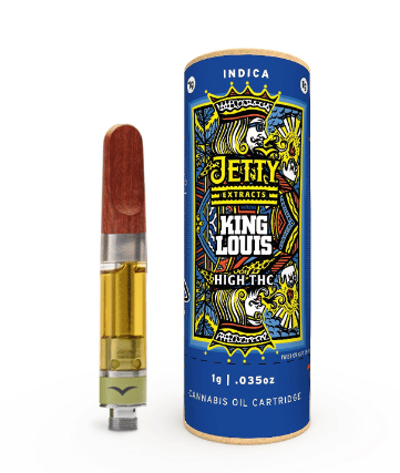 King Louis - 1G High THC Cart - Jetty Extracts - King Louis High THC Cart (I) - $24 - Cartridges