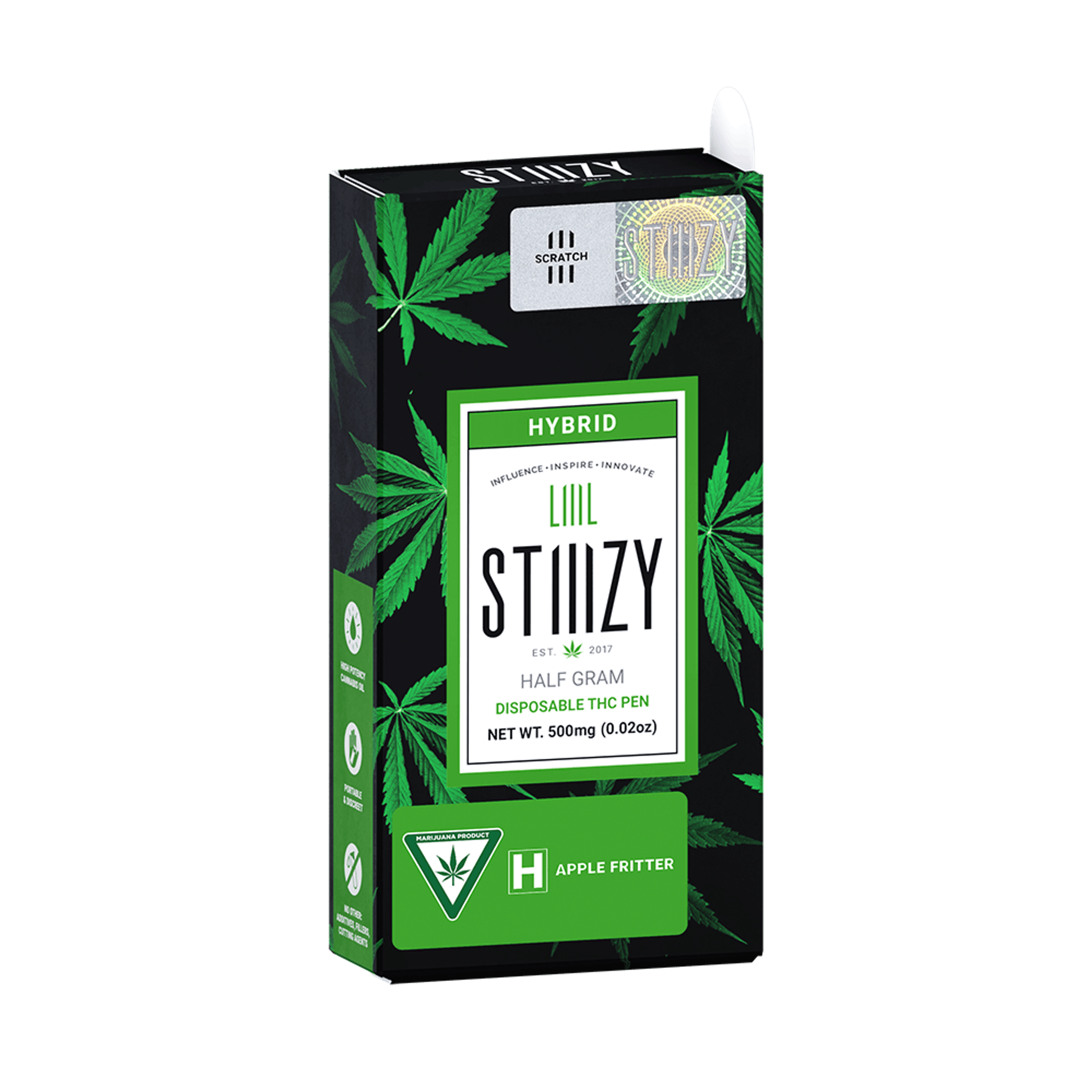 Apple Fritter - LIIIL - STIIIZY - Half Gram - $12.99 - Disposable Vape (All-In-One, Battery Built-In)