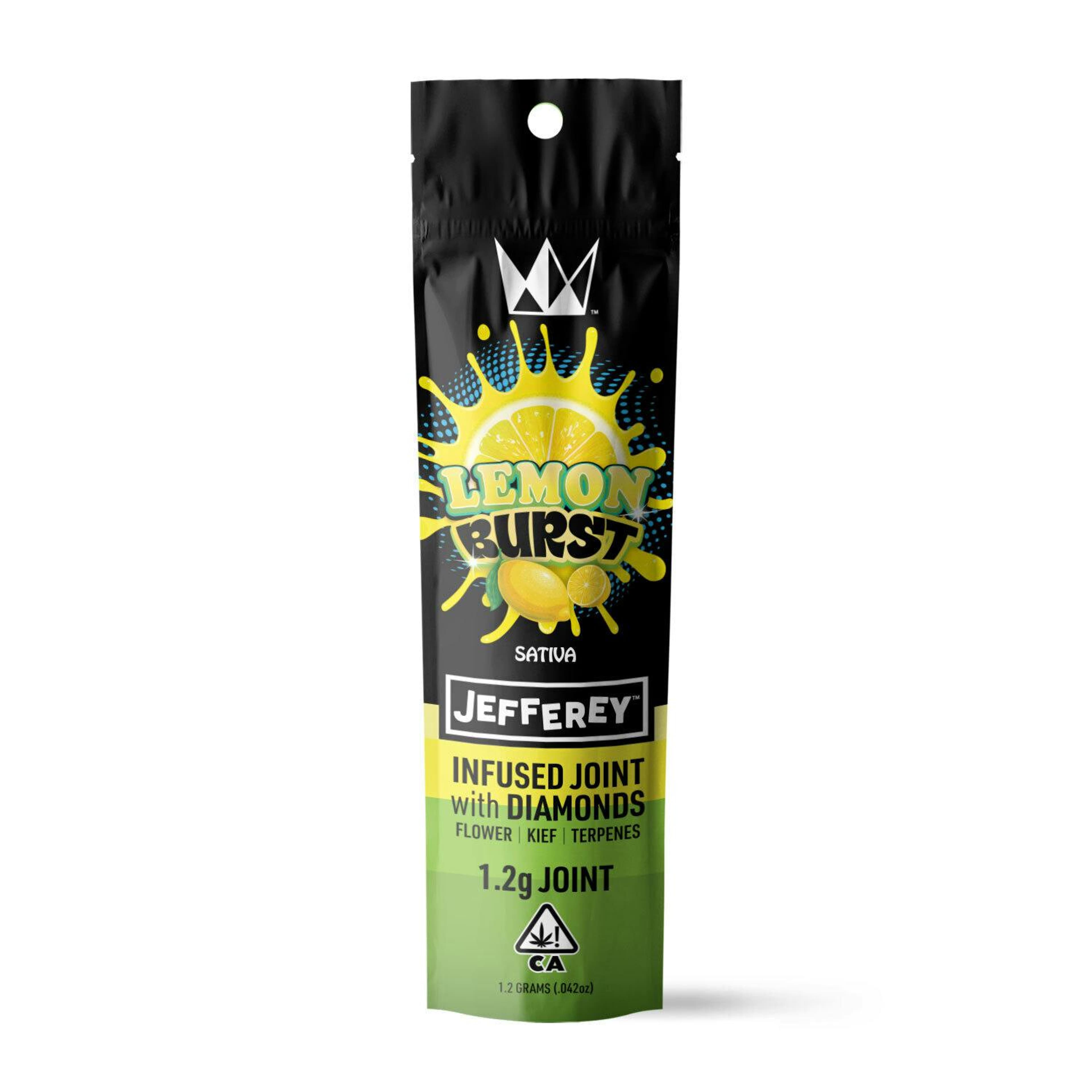 Lemon Burst Jefferey Preroll 1.2g - West Coast Cure - - $18.75 - Pre-Rolls