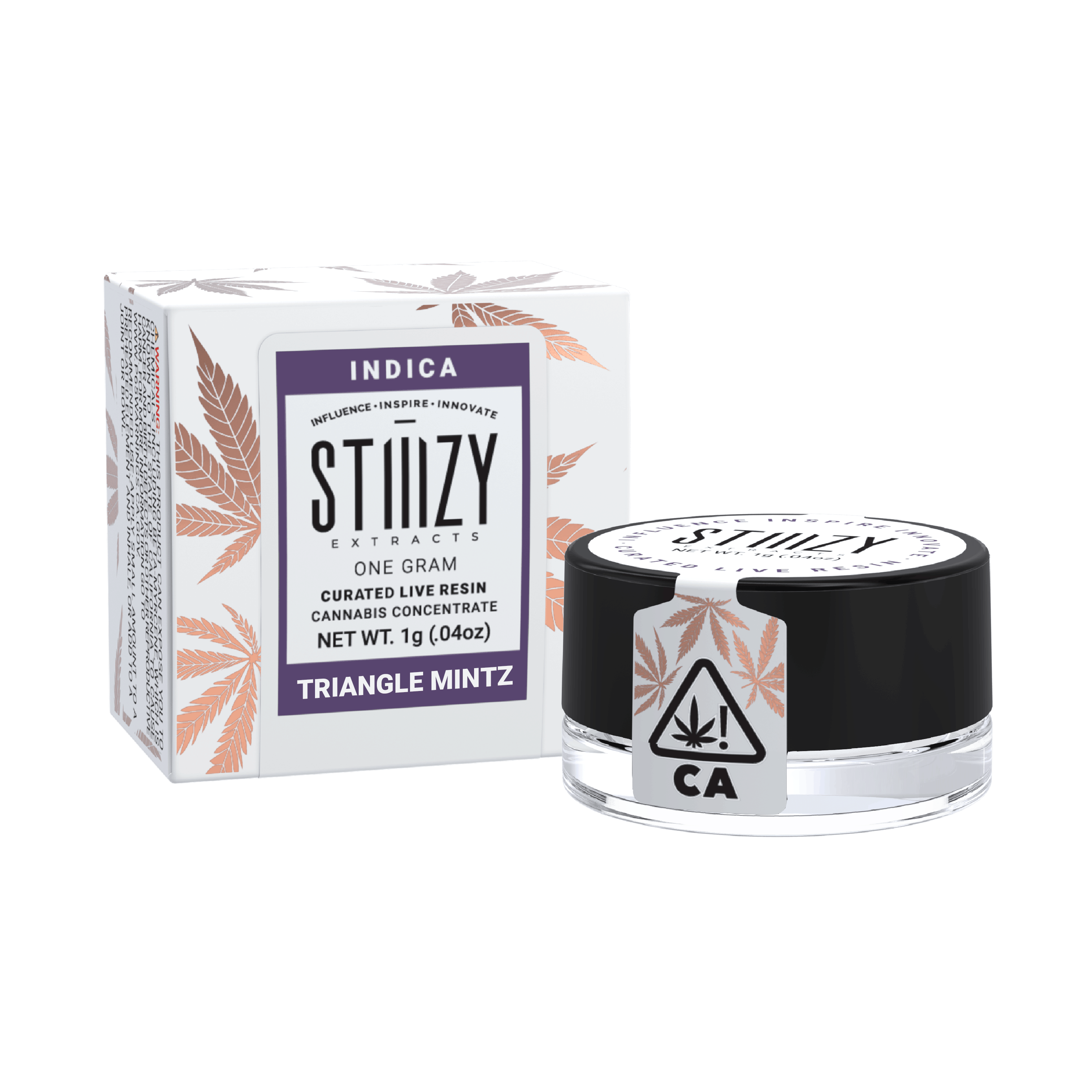 Stiiizy: TRIANGLE MINTZ - 1g Curated Live Resin - Stiiizy - - $23 - Concentrates