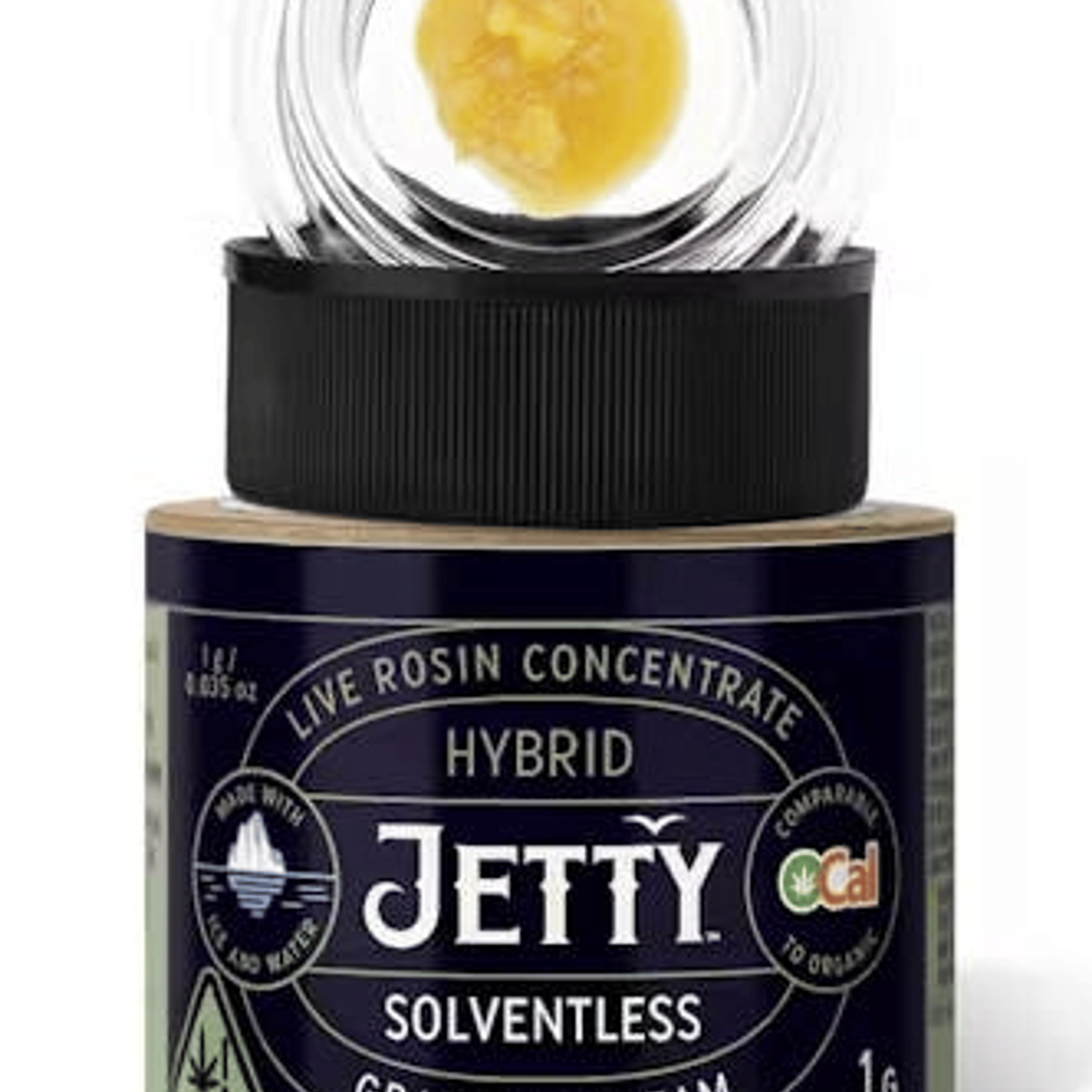 Grapes N Cream - OCal Live Rosin 1G - Jetty Extracts - Grapes N Cream Live Rosin (H) - $38 - Concentrates