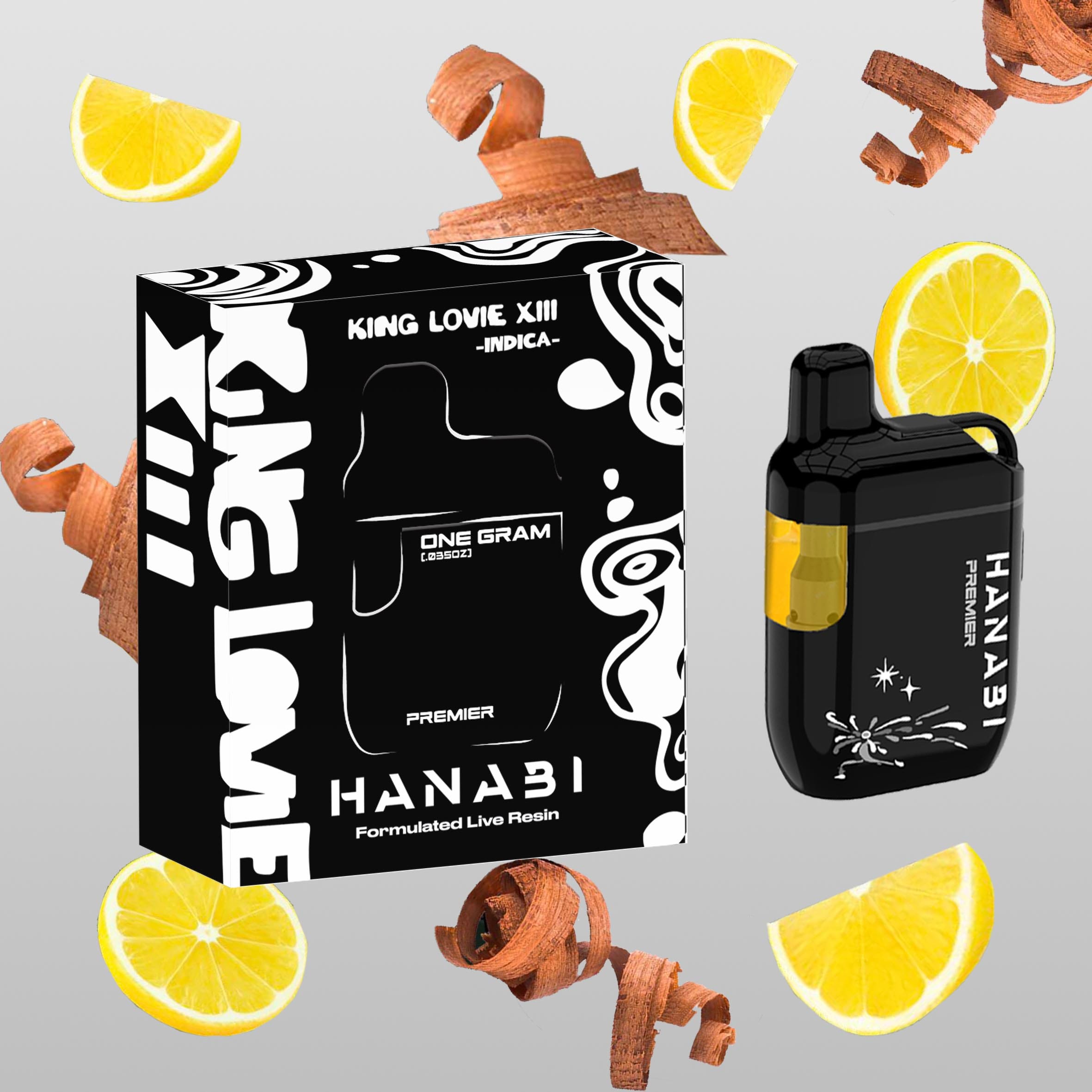 King Louie XIII Premier Disposable 1g - Hanabi -  - $47.50 - Disposable Vapes
