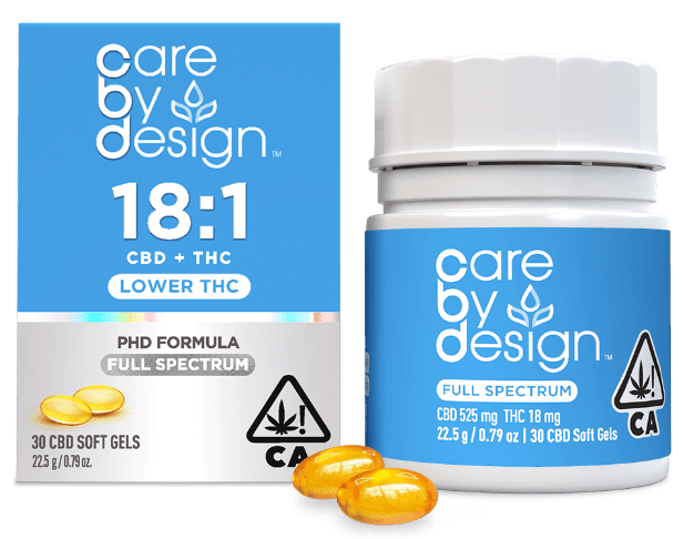 Care By Design Soft Gels - 18:1 (30pk)