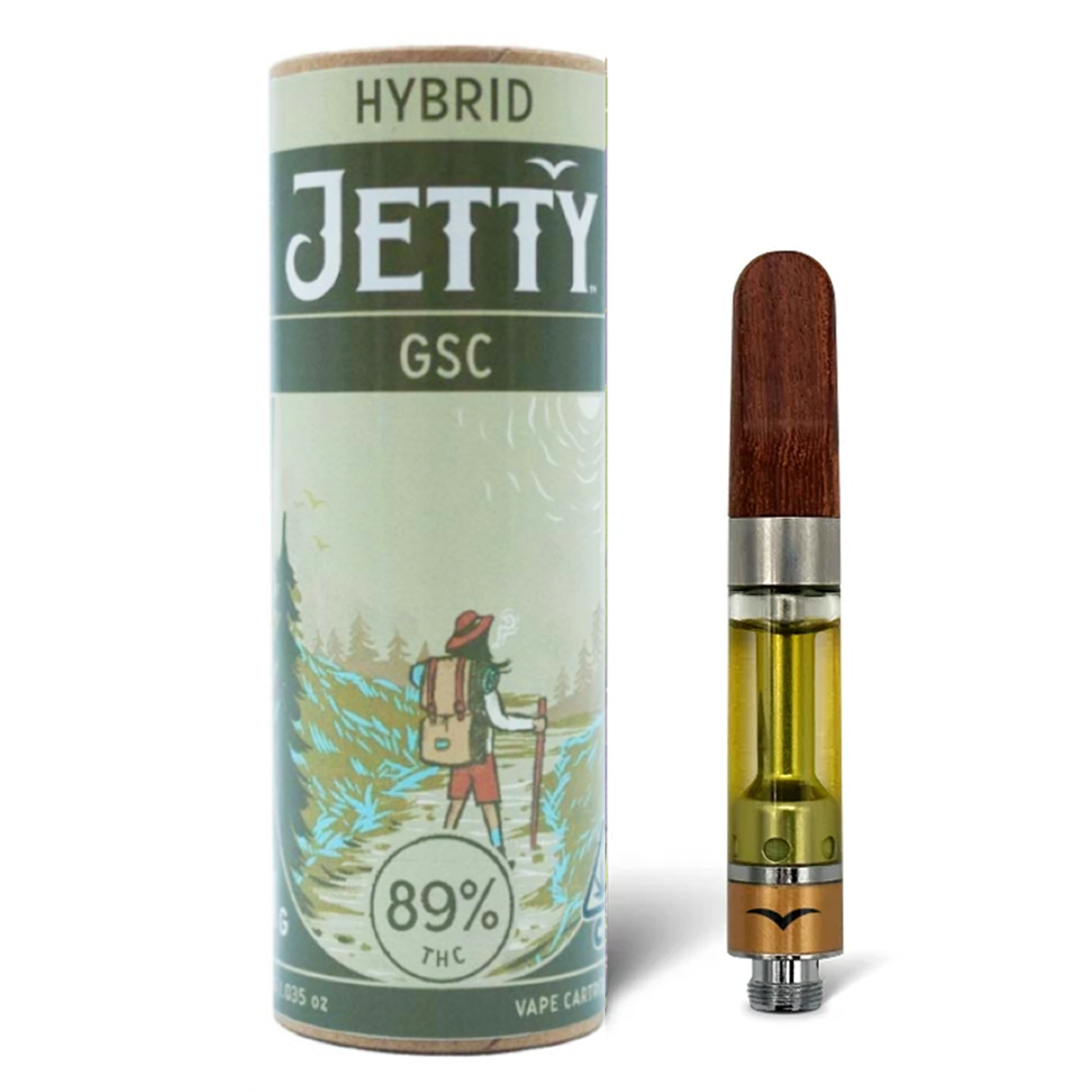 GSC (H) High THC 1g Cartridge **SPECIAL PRICING** - Jetty - GSC High THC - $24 - Vape Cartridge