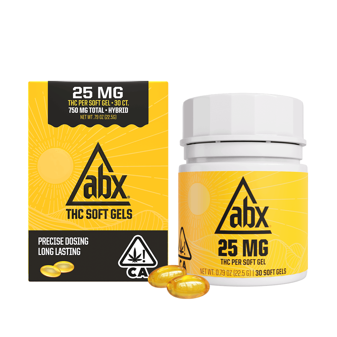 Soft Gels 25mg THC 30ct - ABX / absoluteXtracts -  - $62.50 - Edibles
